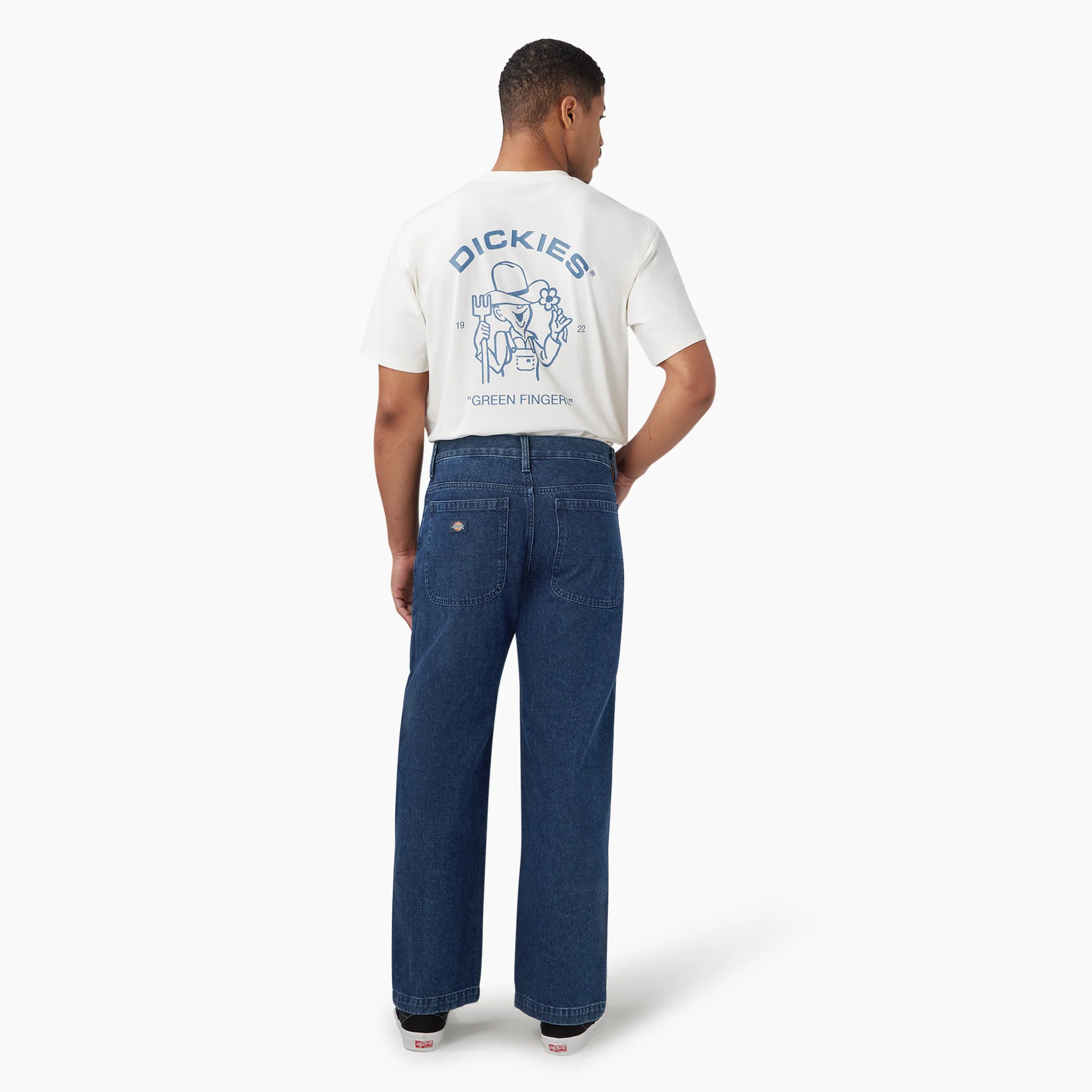 Loose Fit Double Knee Jeans - Image 6