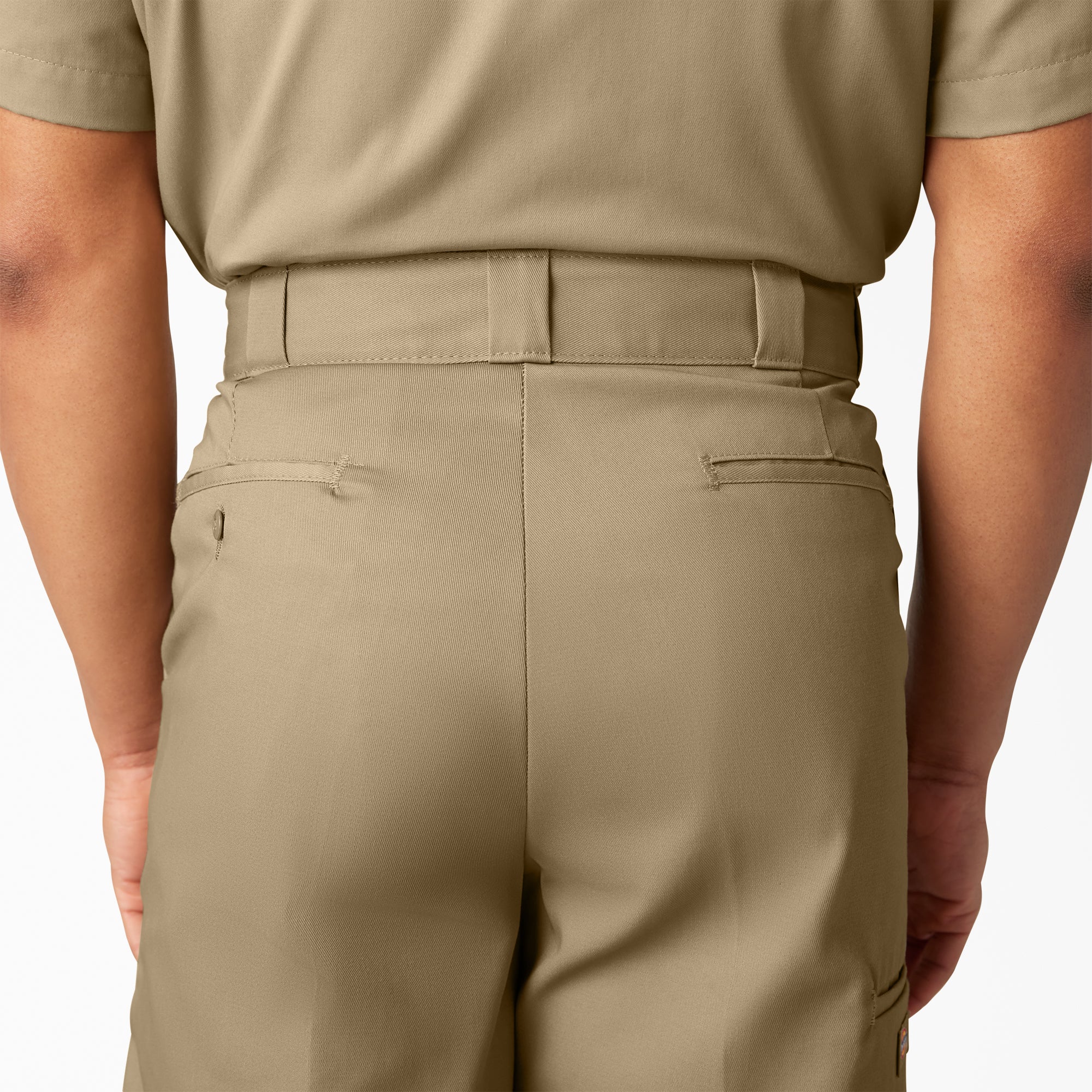 Loose Fit Flat Front Work Shorts, 13" - Image 10