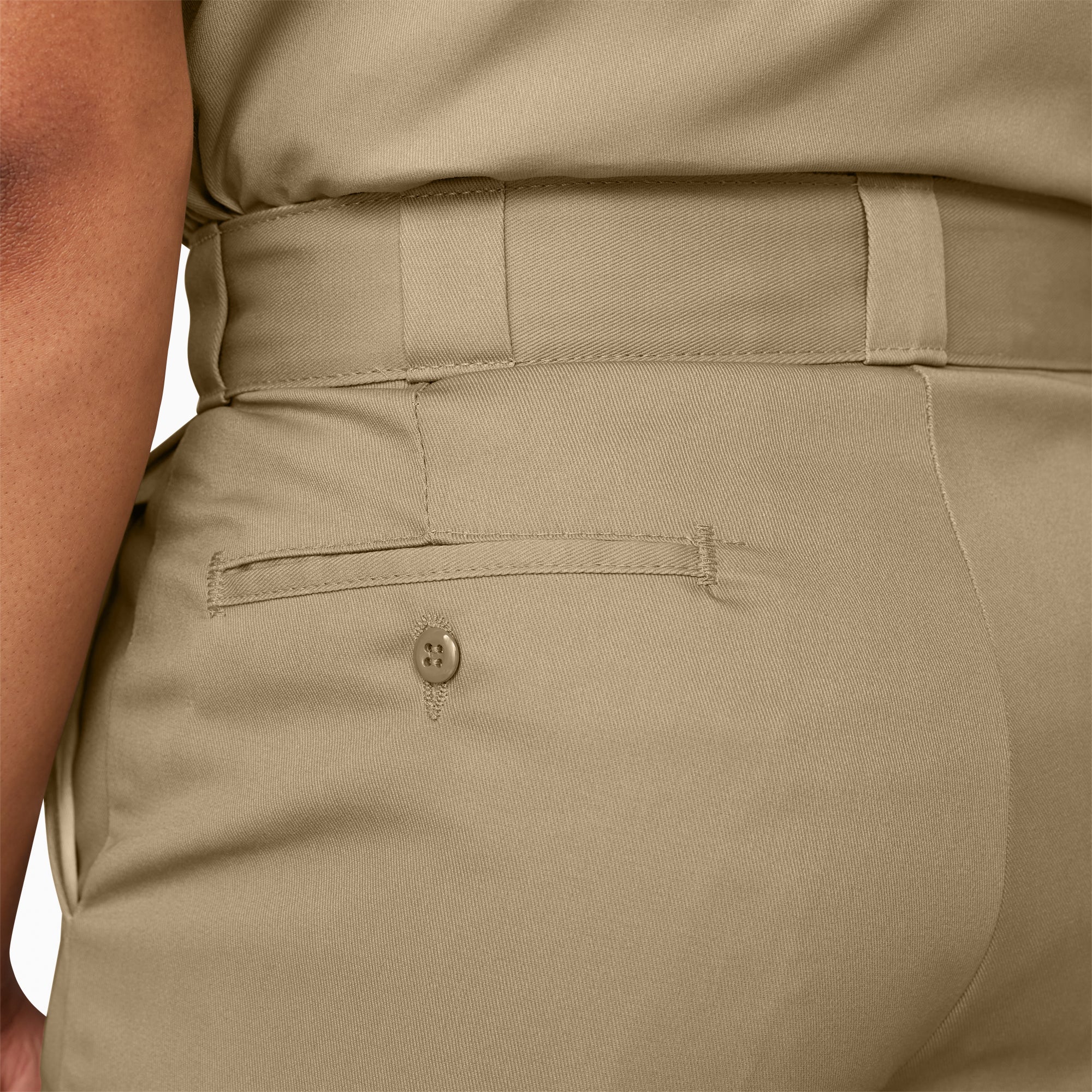 Loose Fit Flat Front Work Shorts, 13" - Image 8