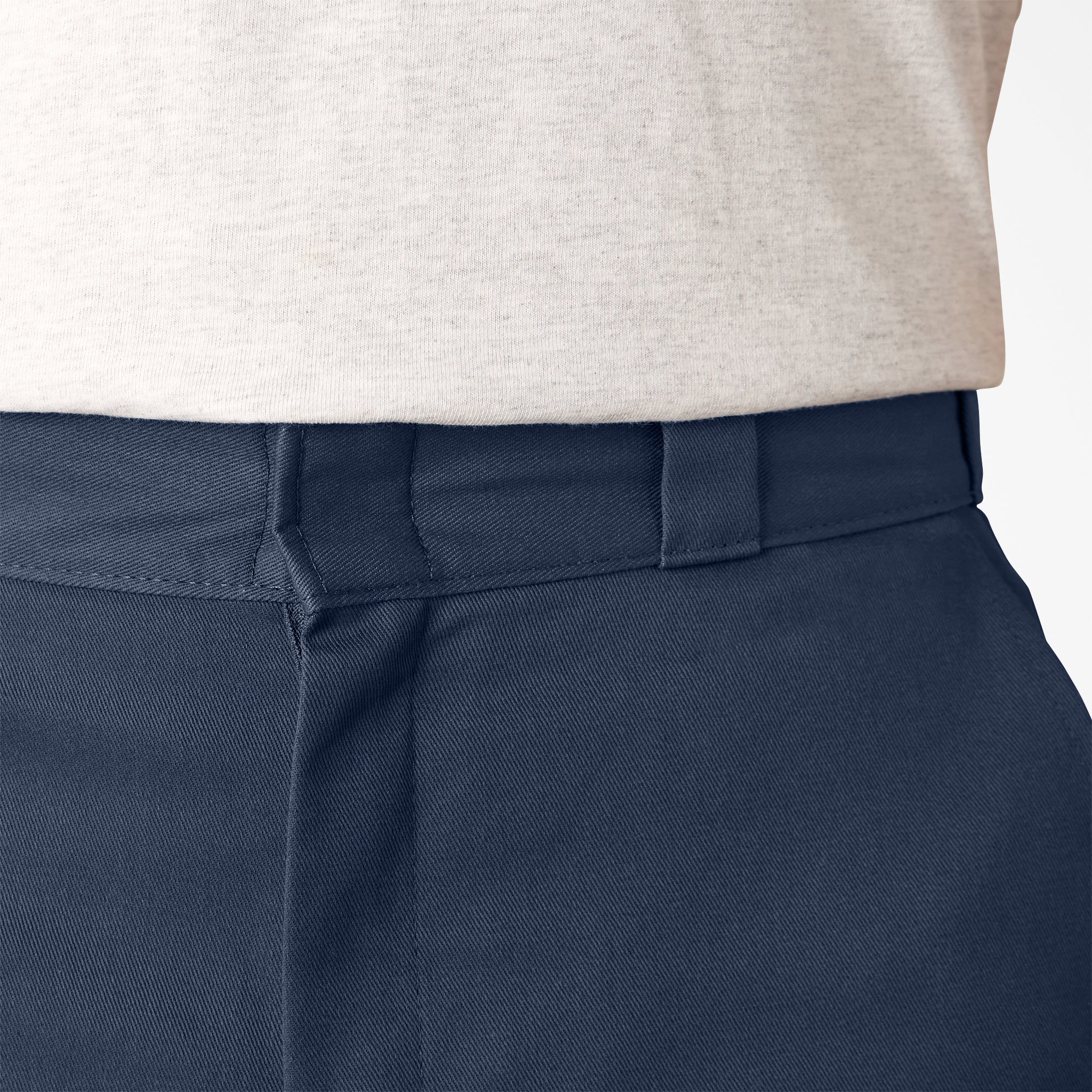 Loose Fit Flat Front Work Shorts, 13" - Image 10
