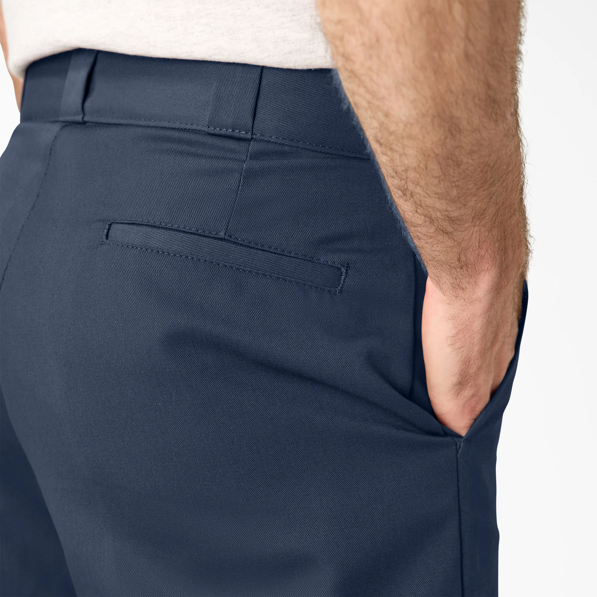 Loose Fit Flat Front Work Shorts, 13" - Image 7