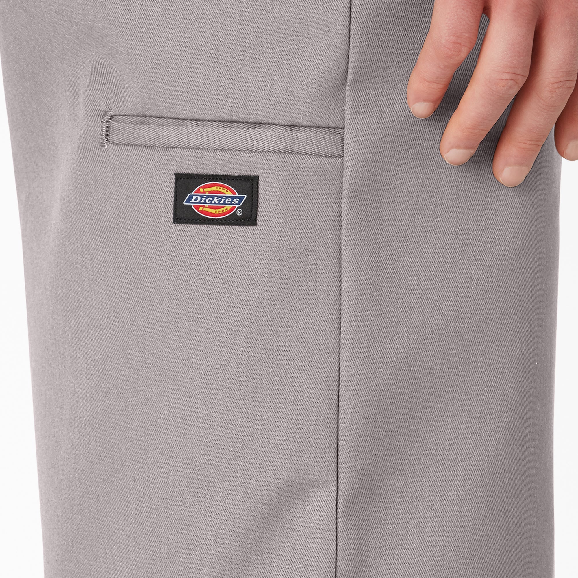 Loose Fit Flat Front Work Shorts, 13" - Image 5