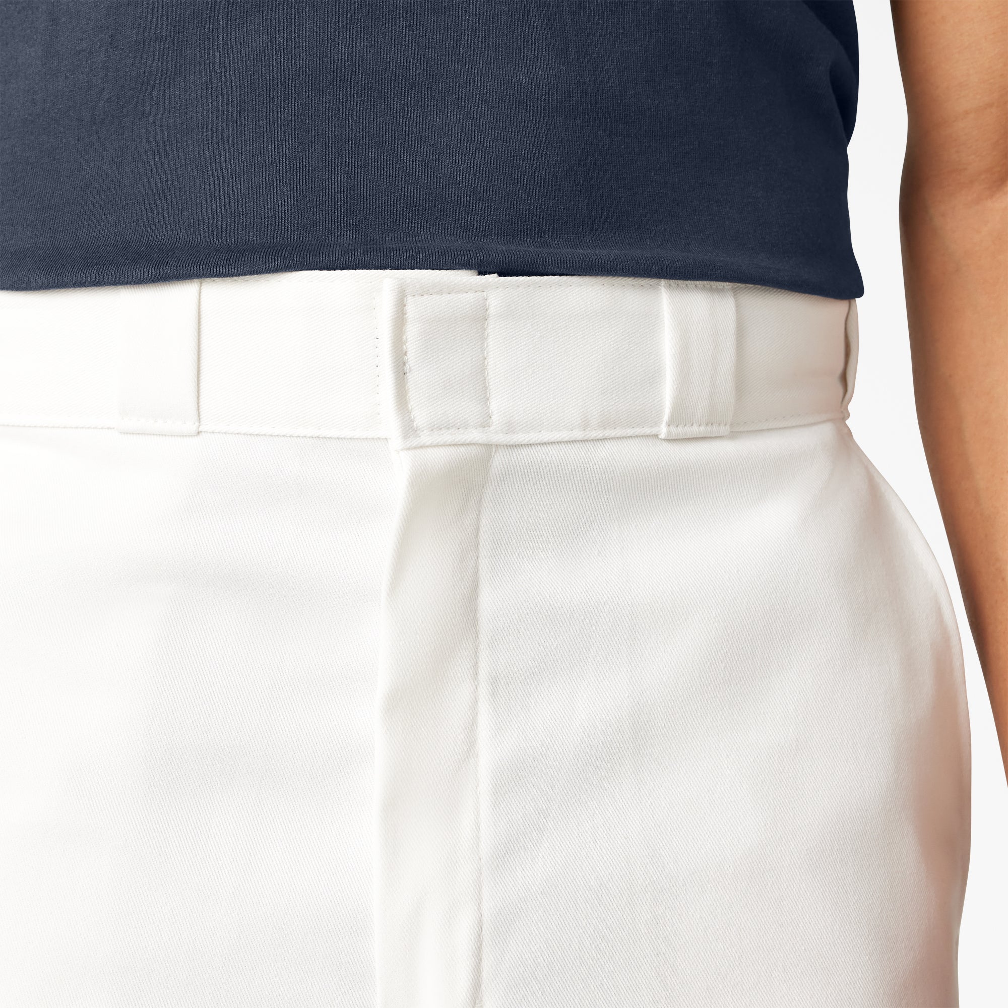 Loose Fit Flat Front Work Shorts, 13" - Image 9