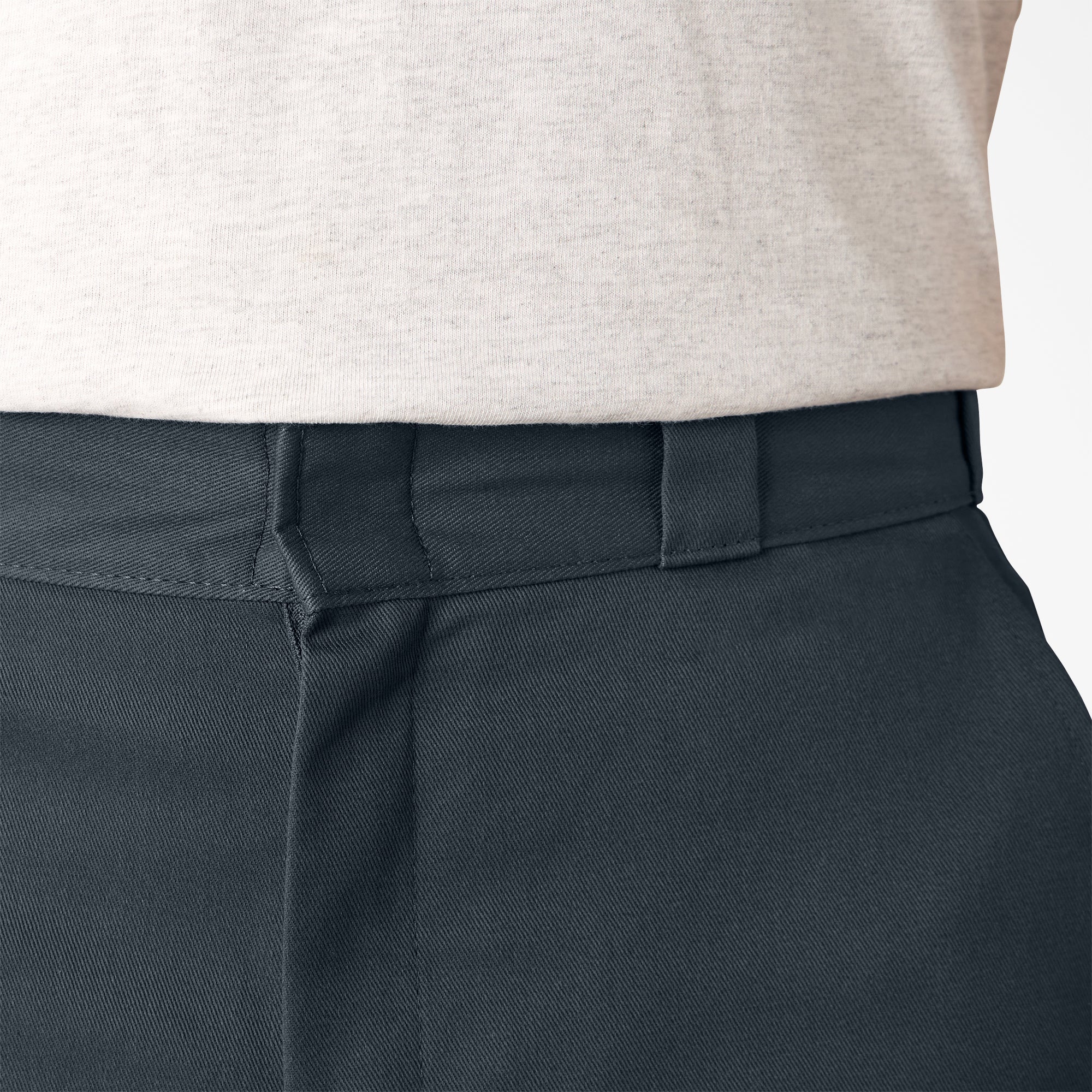 Loose Fit Flat Front Work Shorts, 13" - Image 10