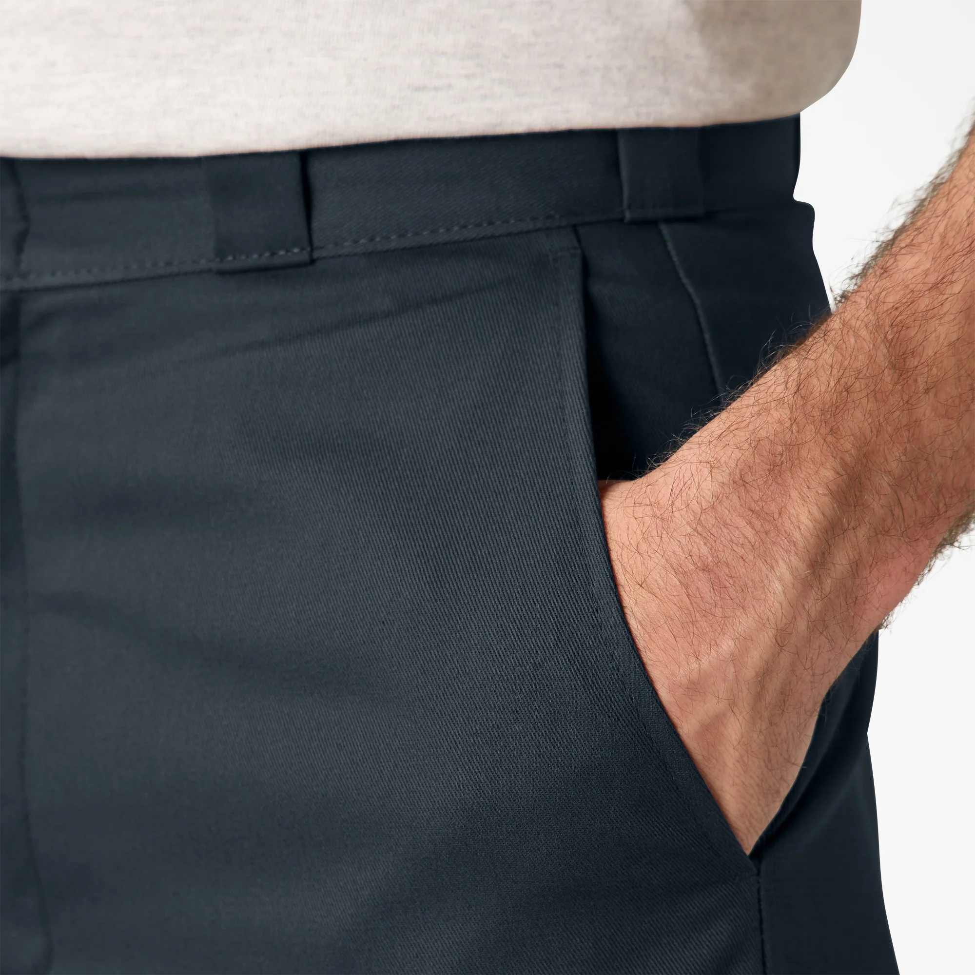 Loose Fit Flat Front Work Shorts, 13" - Image 11