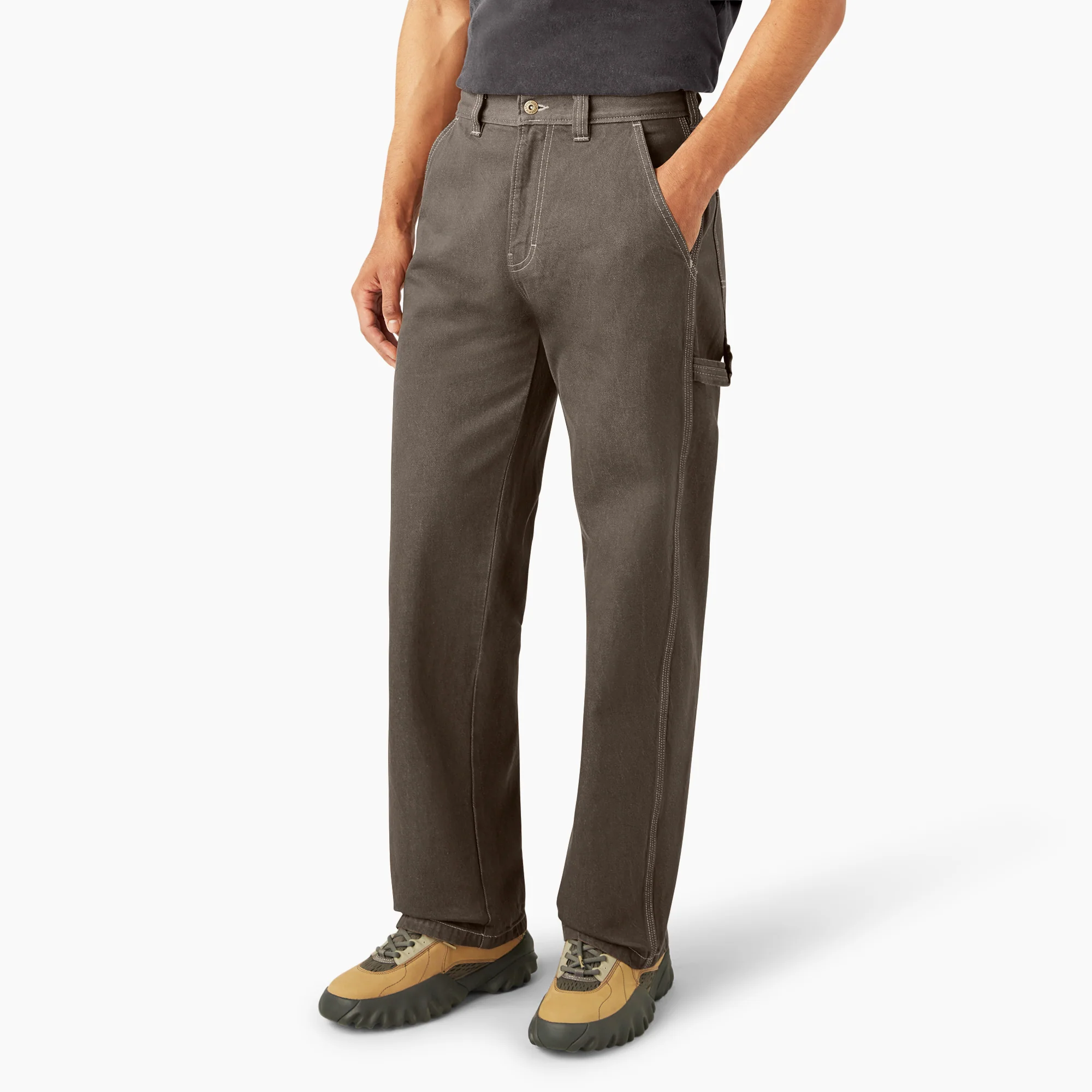 Loose Fit Utility Jeans - Image 3