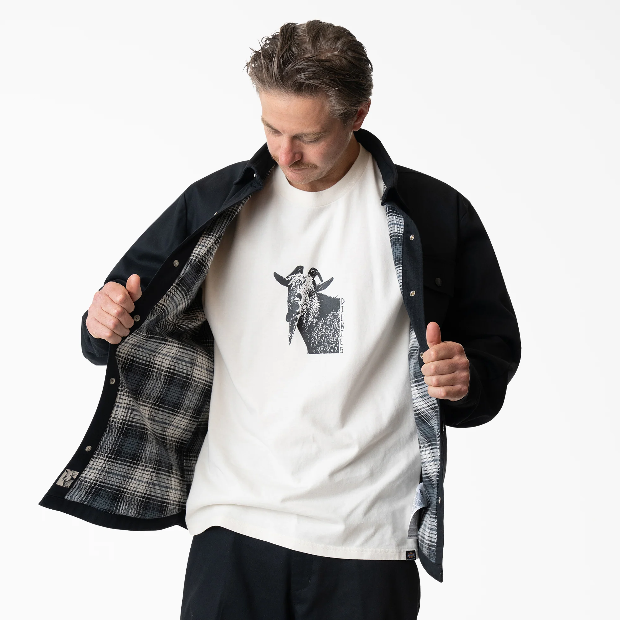 Mike Anderson Lined Shirt Jacket - Image 5