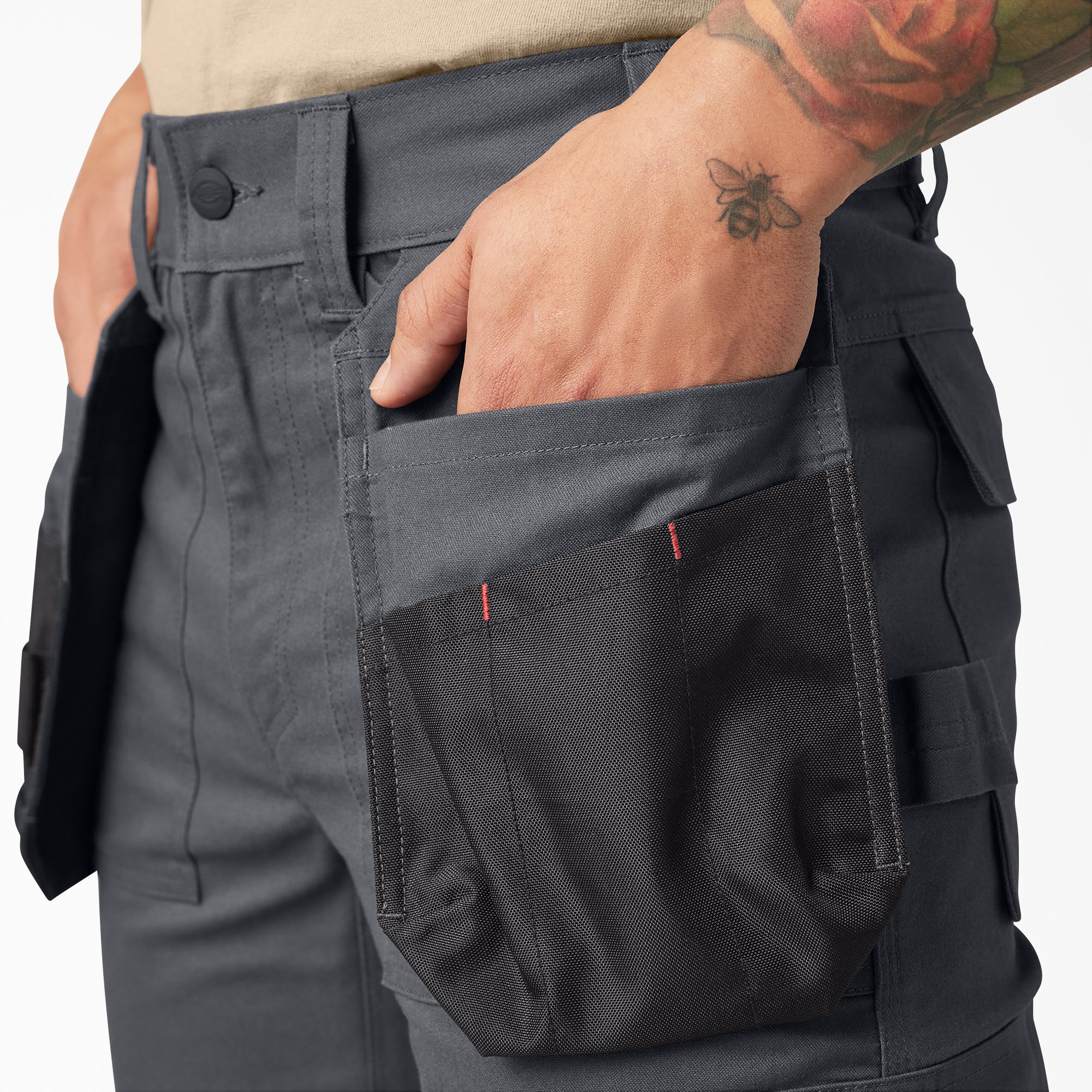 Multi-Pocket Utility Holster Work Pants - Image 9