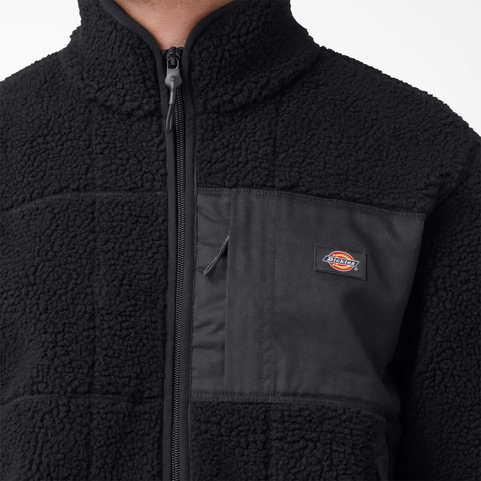 Red Chute Fleece Jacket - Image 5