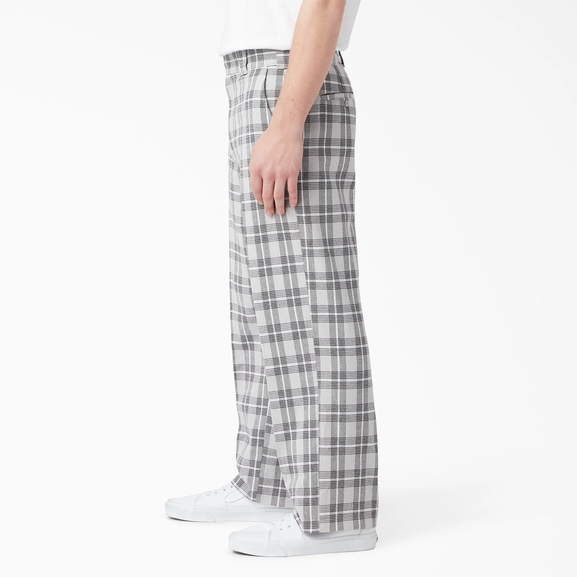 Regular Fit Plaid Pants - Image 3