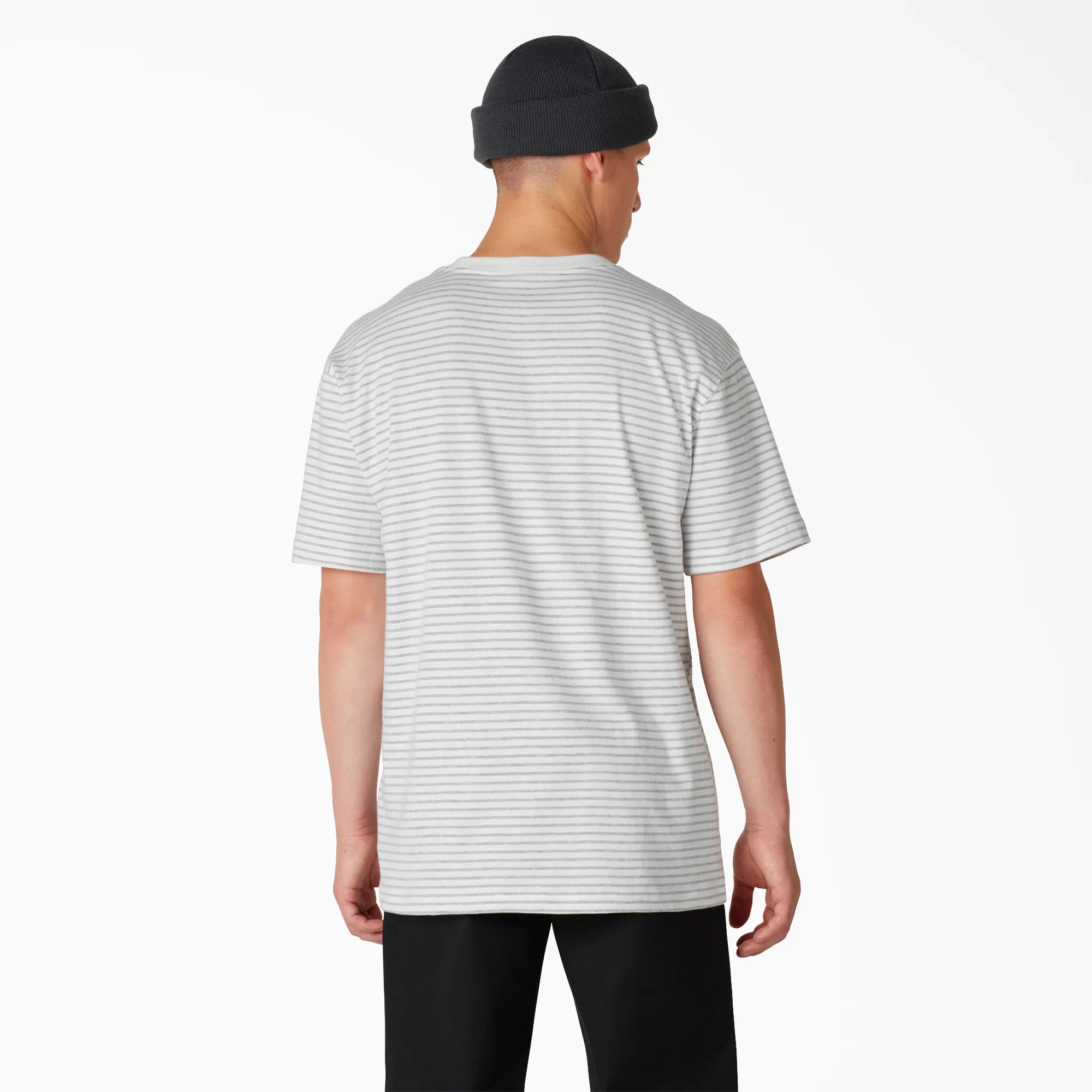 Regular Fit Striped Pocket T-Shirt - Image 2