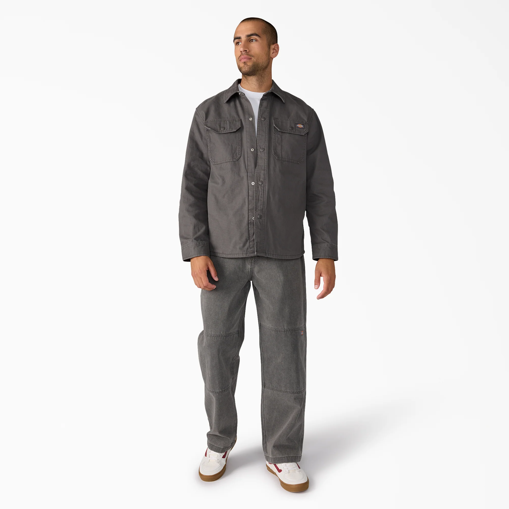 Relaxed Fit Double Knee Jeans - Image 4