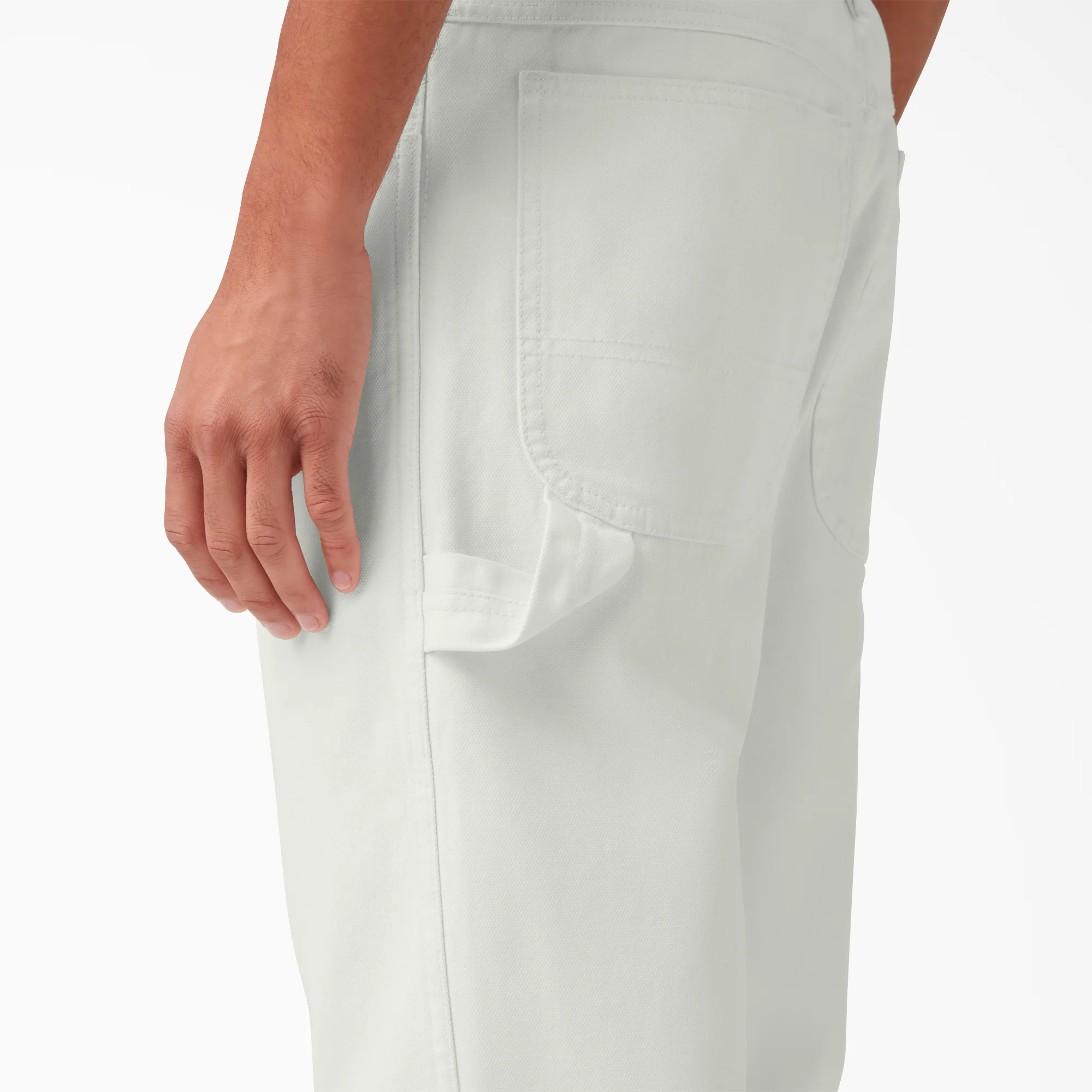 Relaxed Fit Stonewashed Duck Carpenter Pants - Image 5