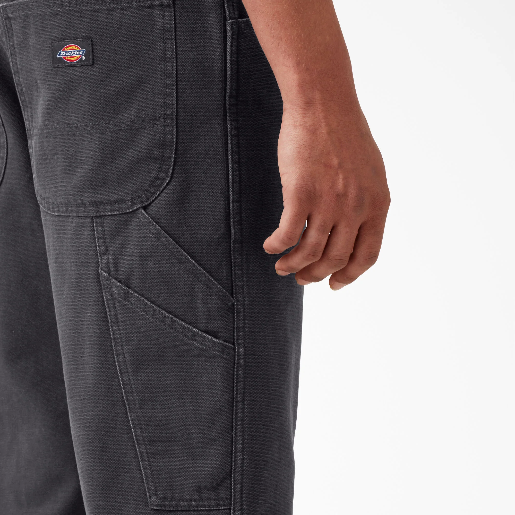 Relaxed Fit Stonewashed Duck Carpenter Pants - Image 5
