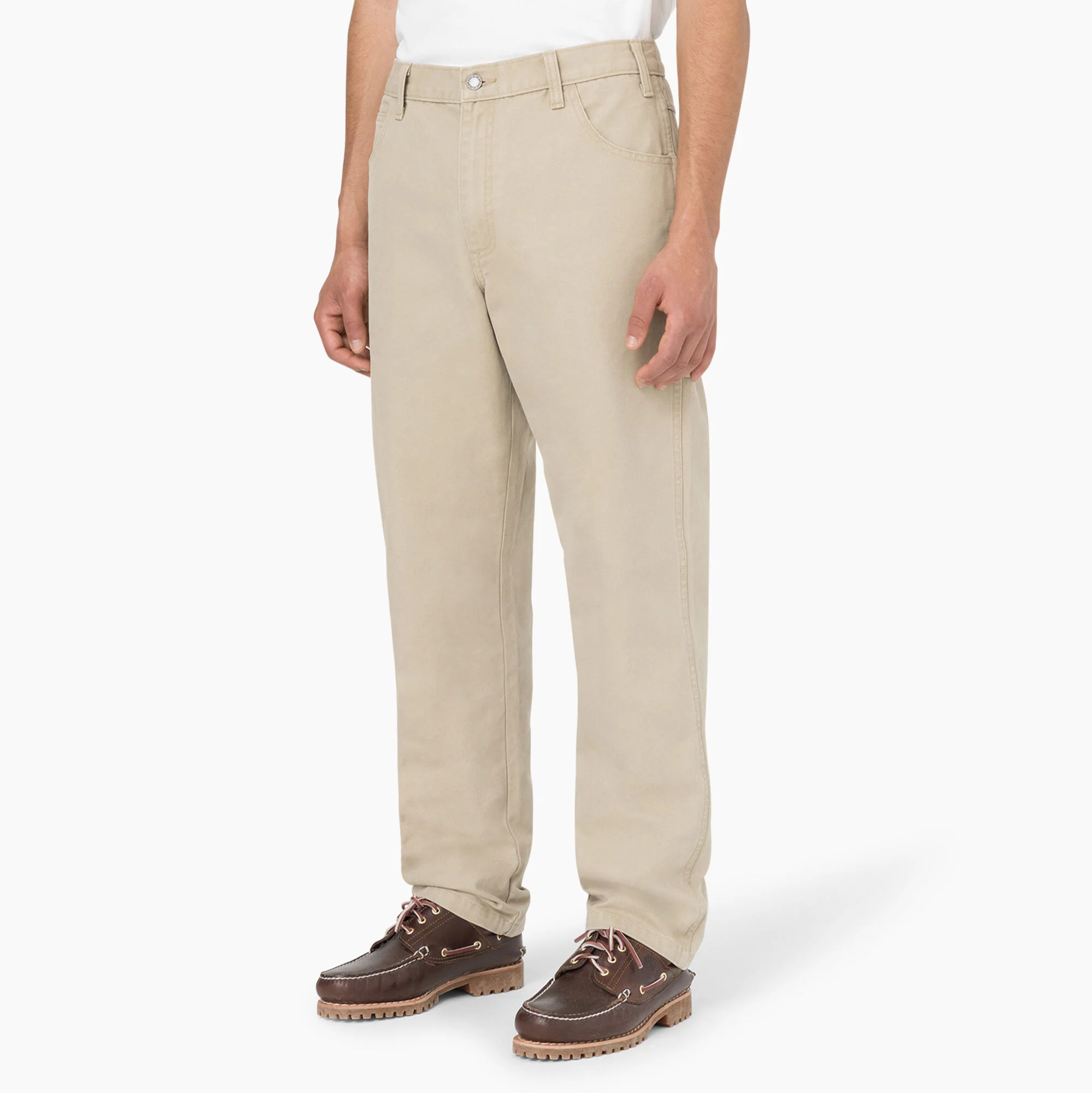 Relaxed Fit Stonewashed Duck Carpenter Pants - Image 3
