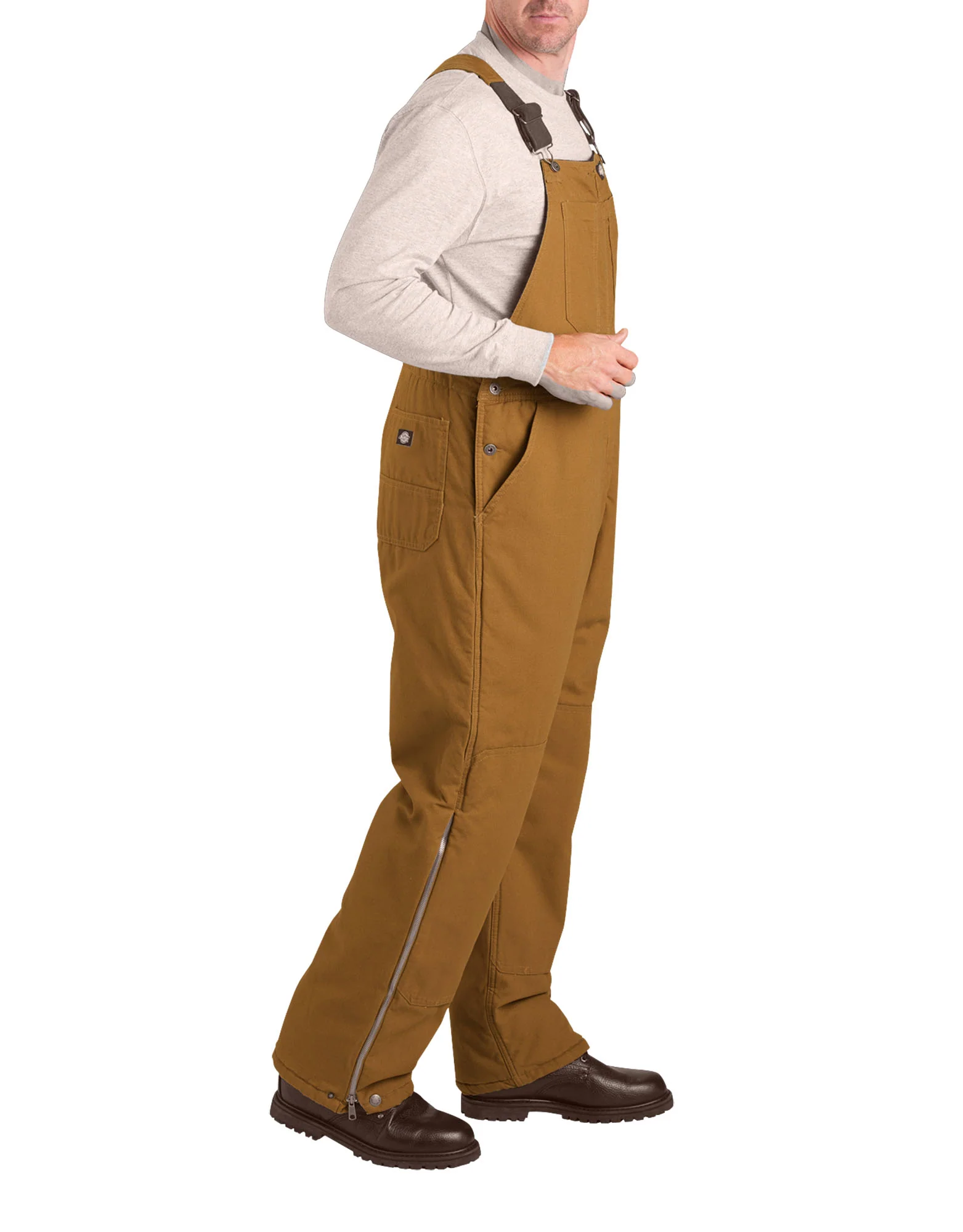 Sanded Duck Insulated Bib Overalls - Image 2