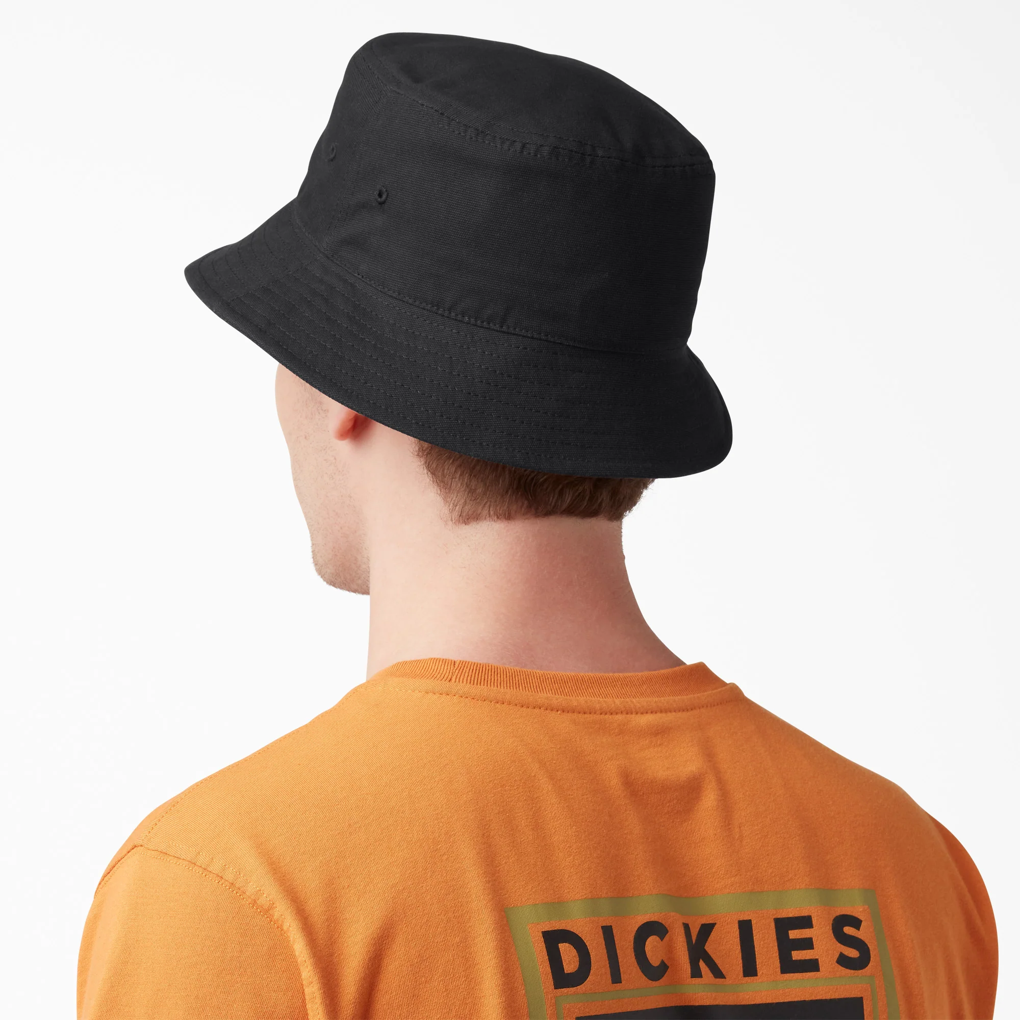 Script Logo Canvas Bucket Hat - Image 2