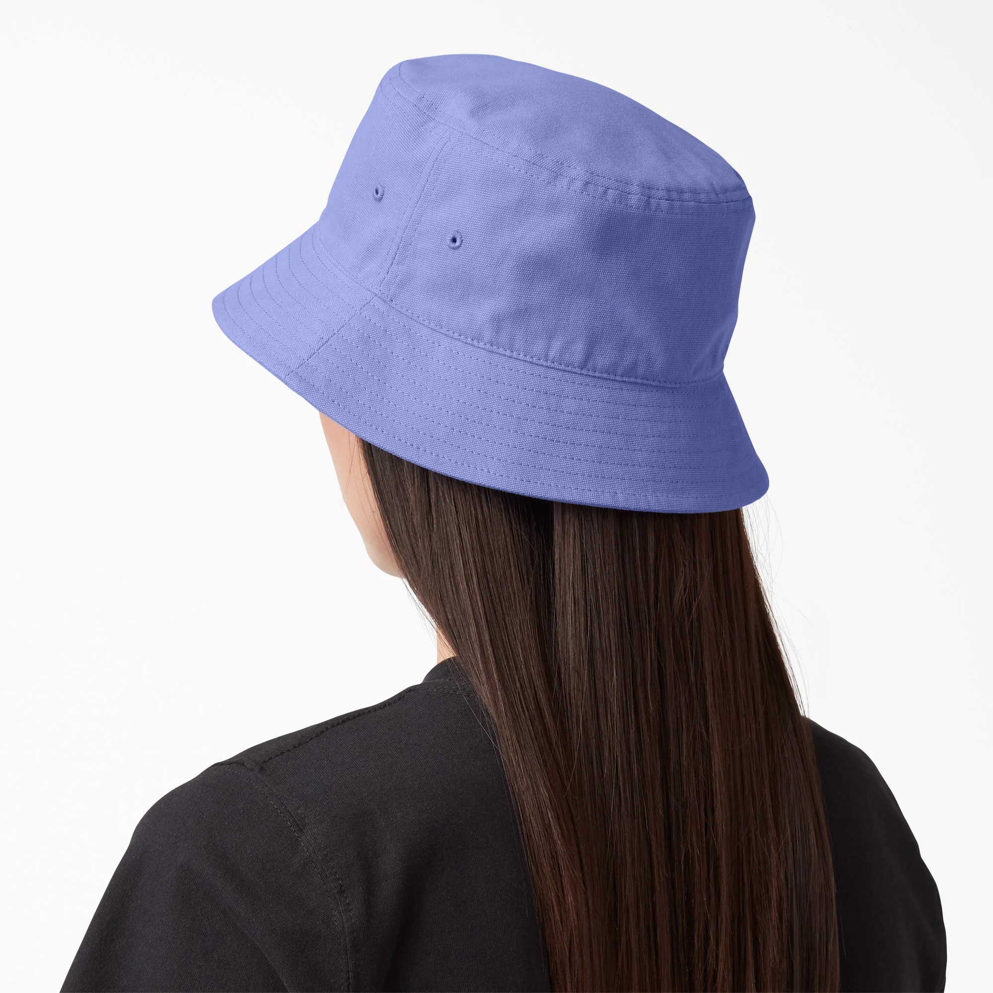Script Logo Canvas Bucket Hat - Image 2