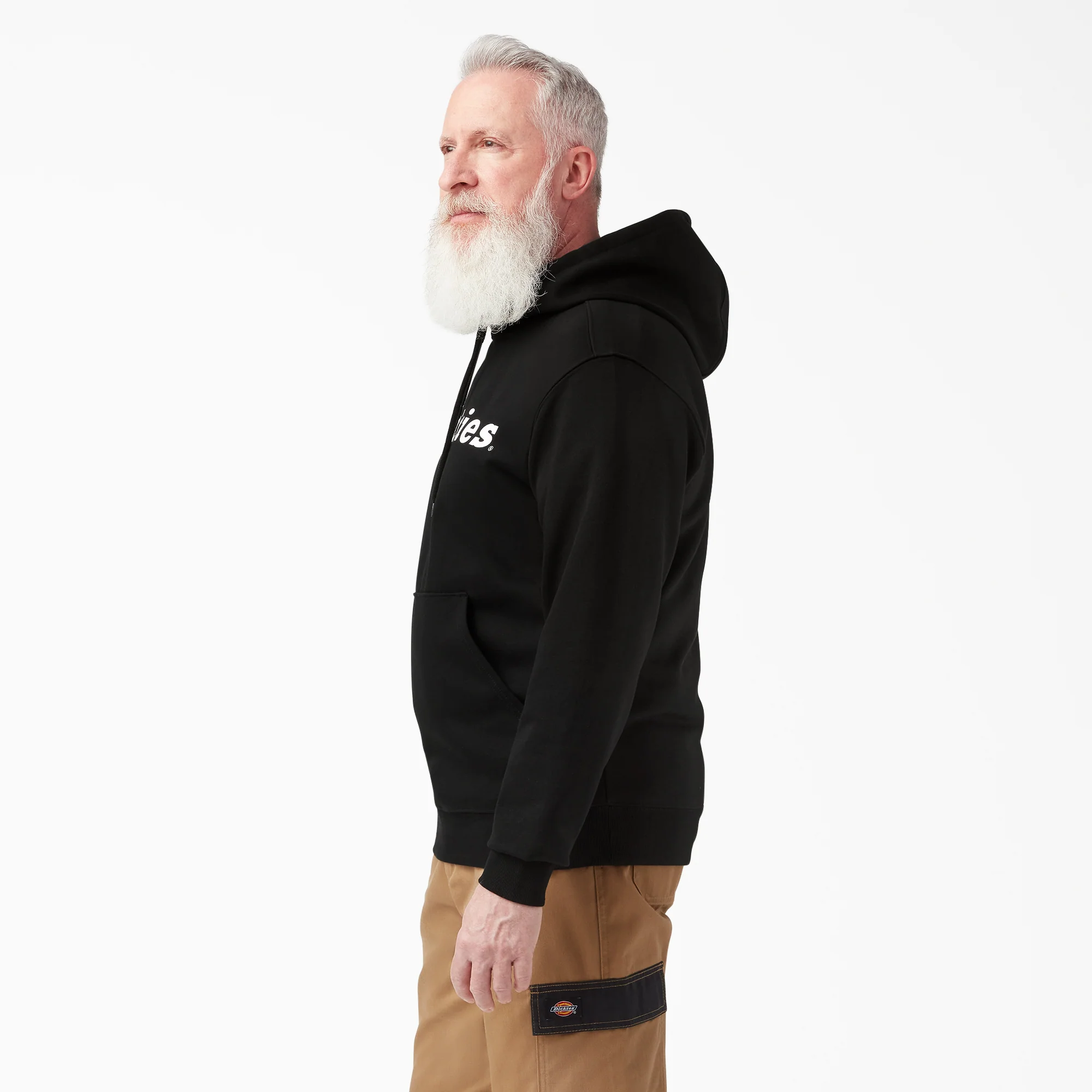 Script Logo Fleece Hoodie - Image 3