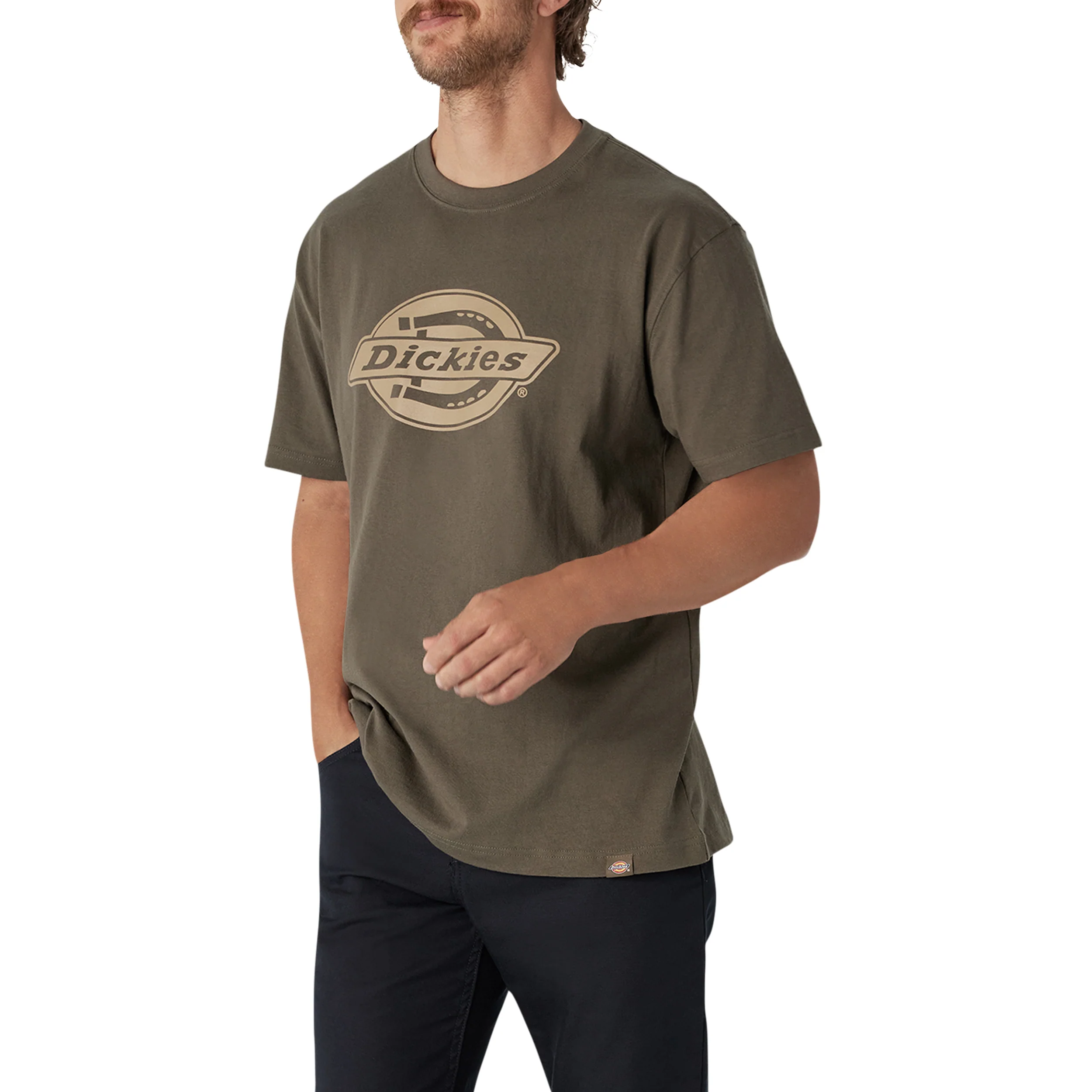 Short Sleeve Heavyweight Logo T-Shirt - Image 8