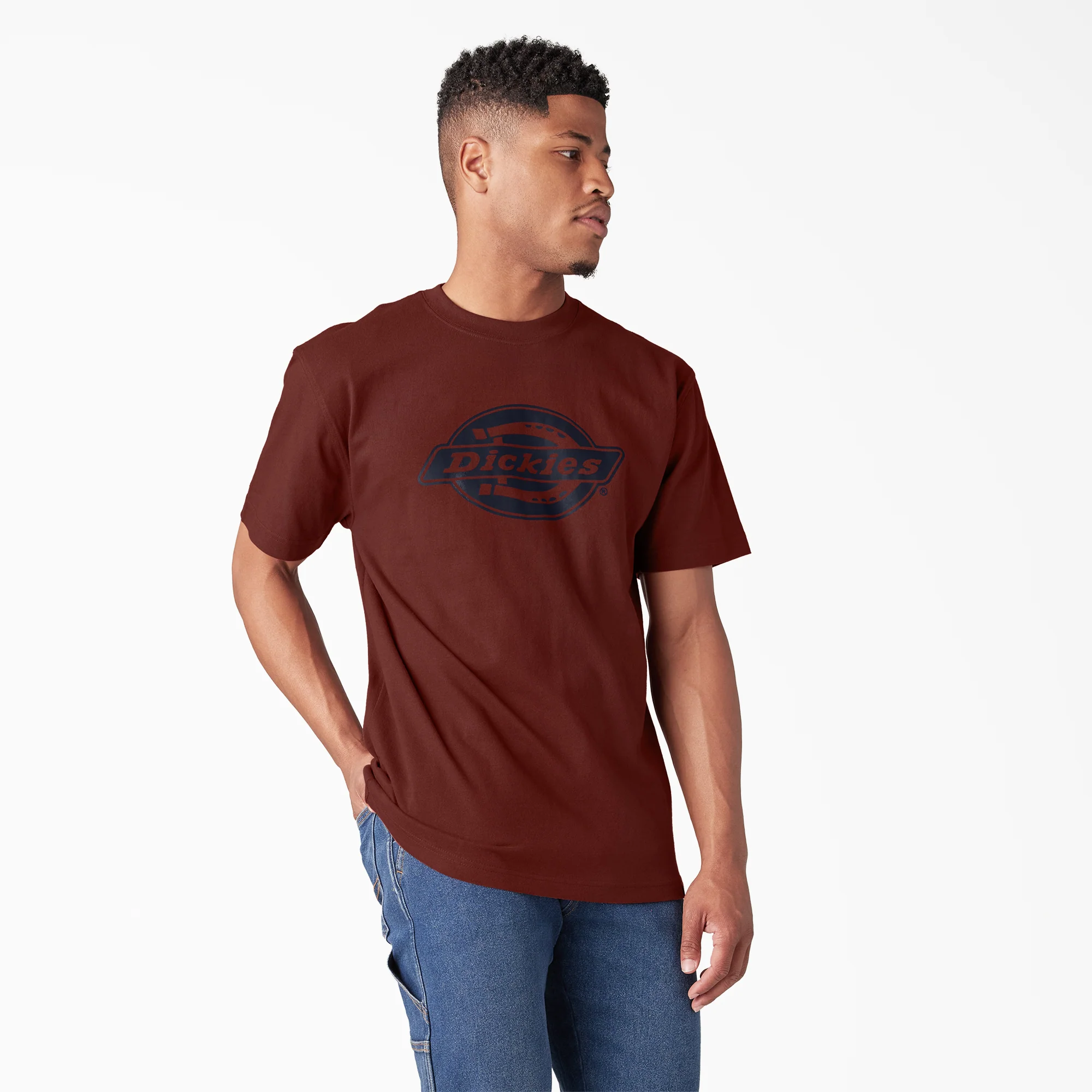 Short Sleeve Heavyweight Logo T-Shirt - Image 4