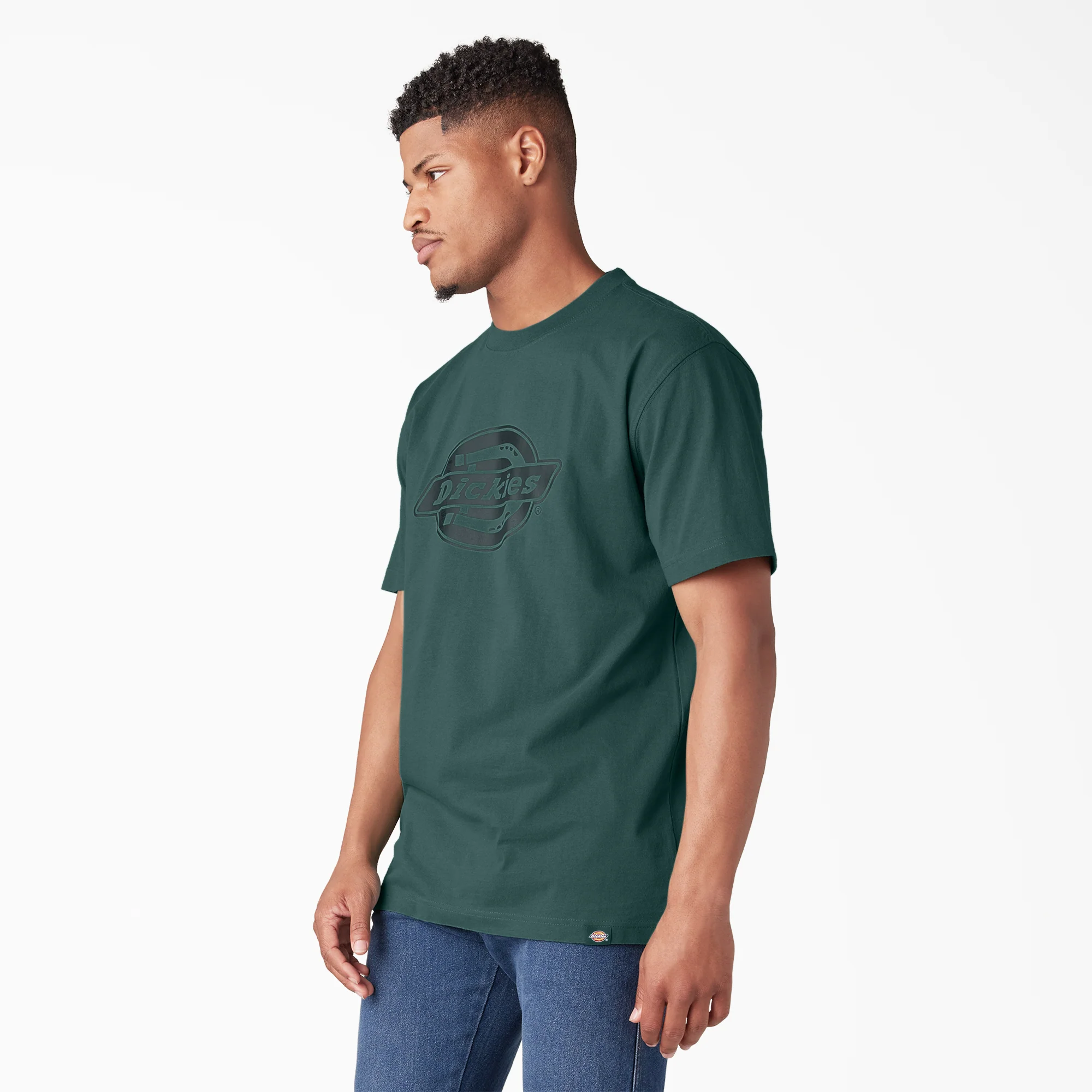 Short Sleeve Heavyweight Logo T-Shirt - Image 3