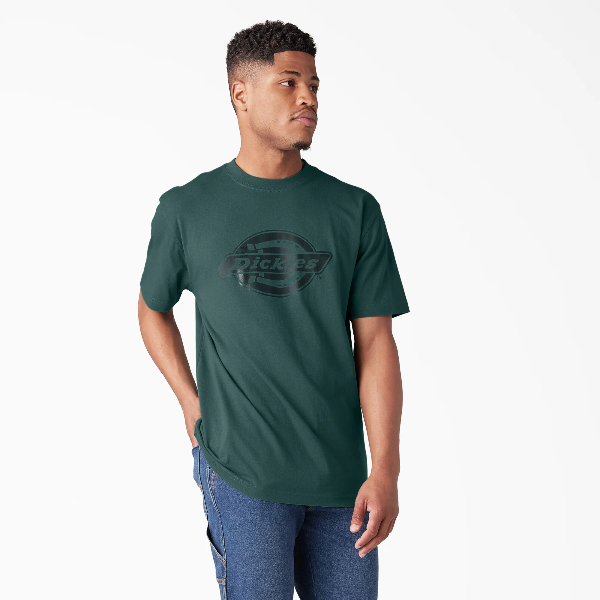 Short Sleeve Heavyweight Logo T-Shirt - Image 4