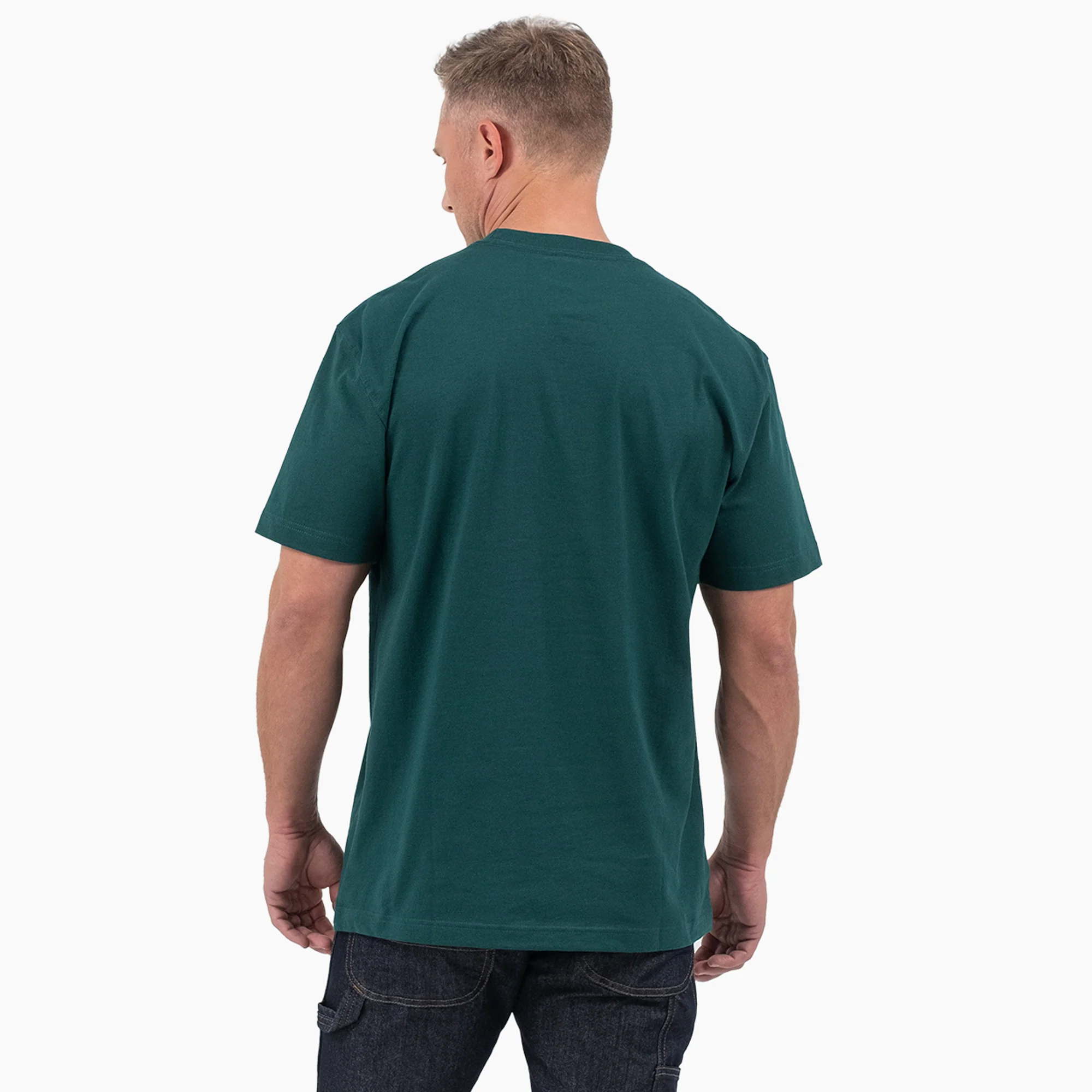 Short Sleeve Tri-Color Logo Graphic T-Shirt - Image 2