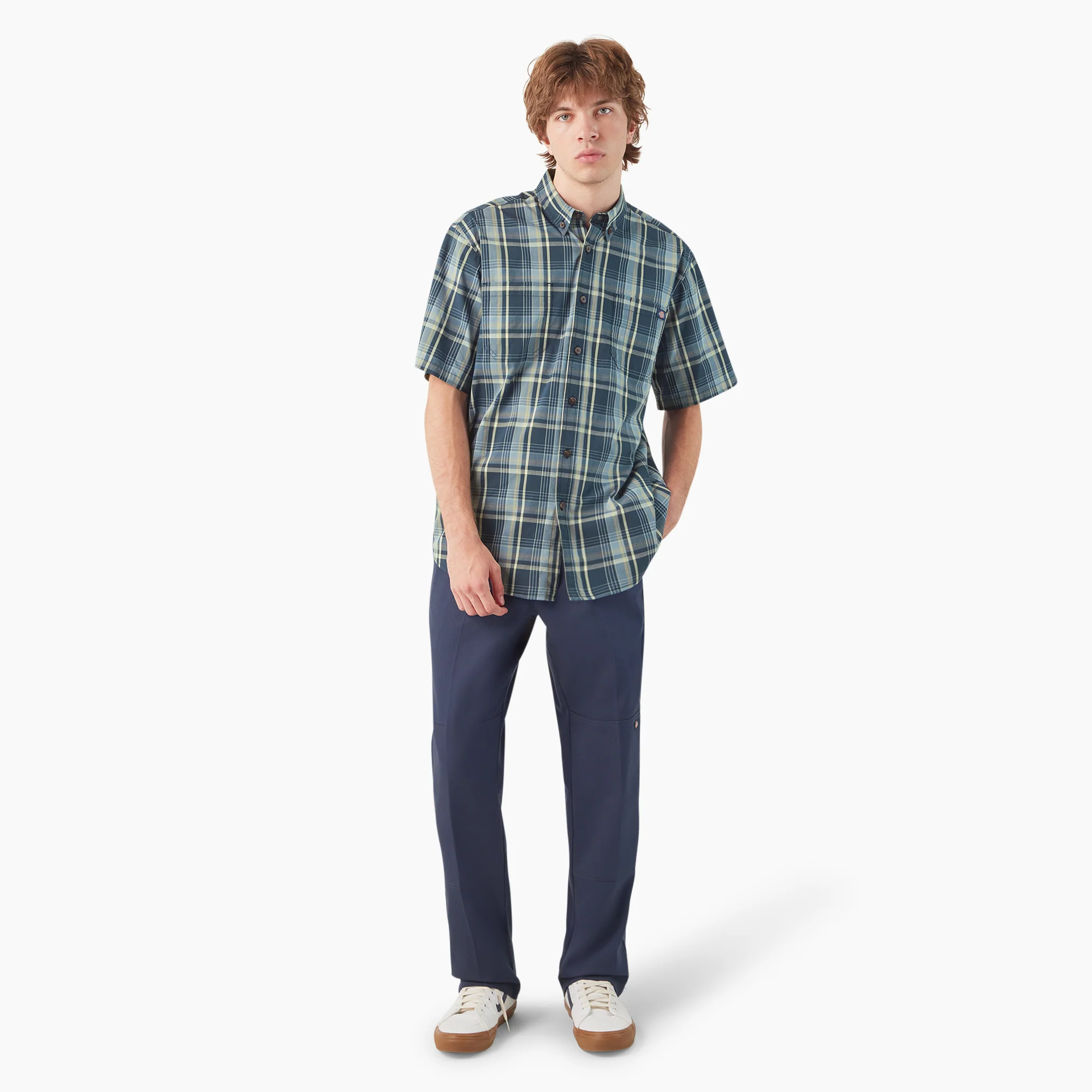 Short Sleeve Woven Shirt - Image 5