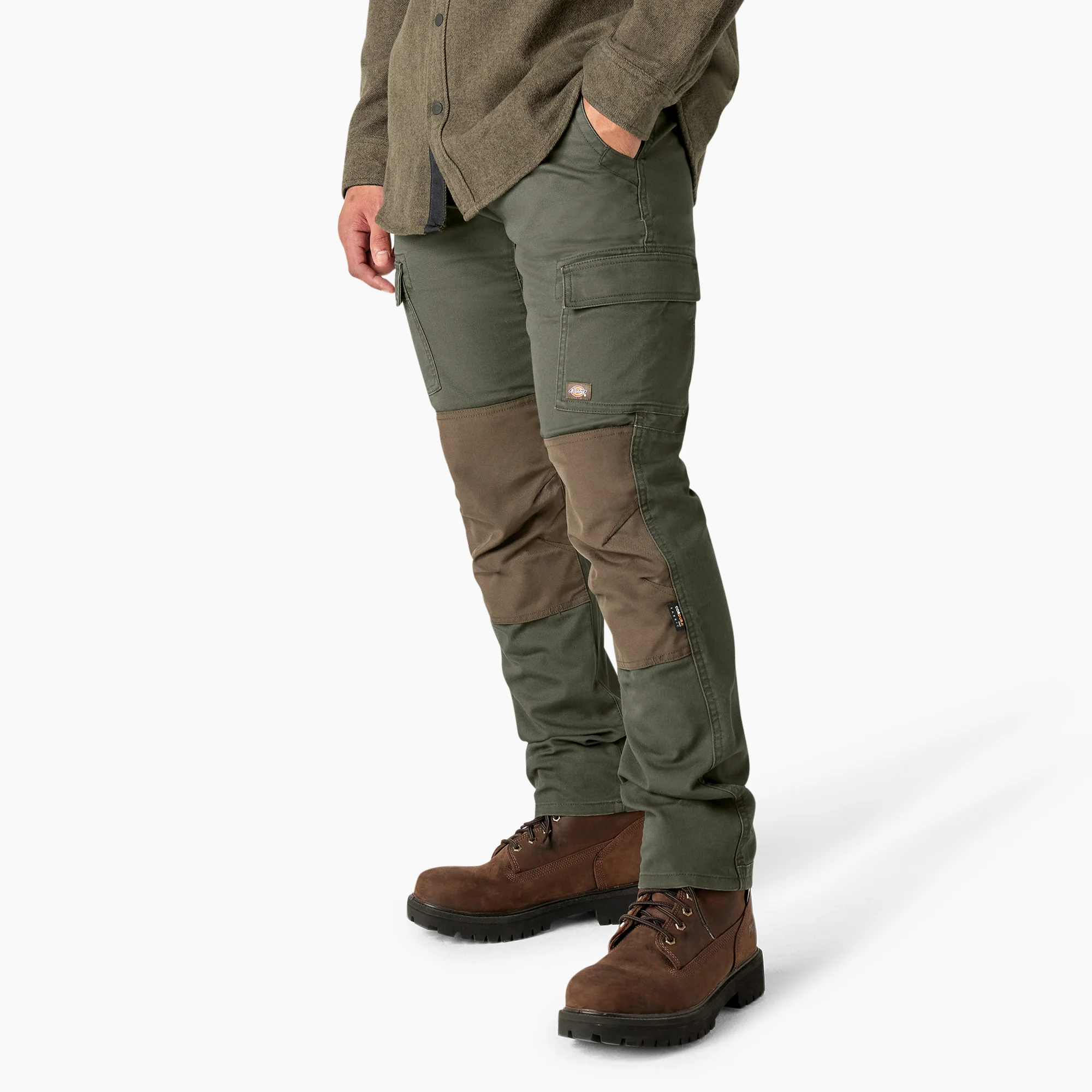 Temp-iQ® 365 Regular Fit Double Knee Tapered Duck Pants - Image 3
