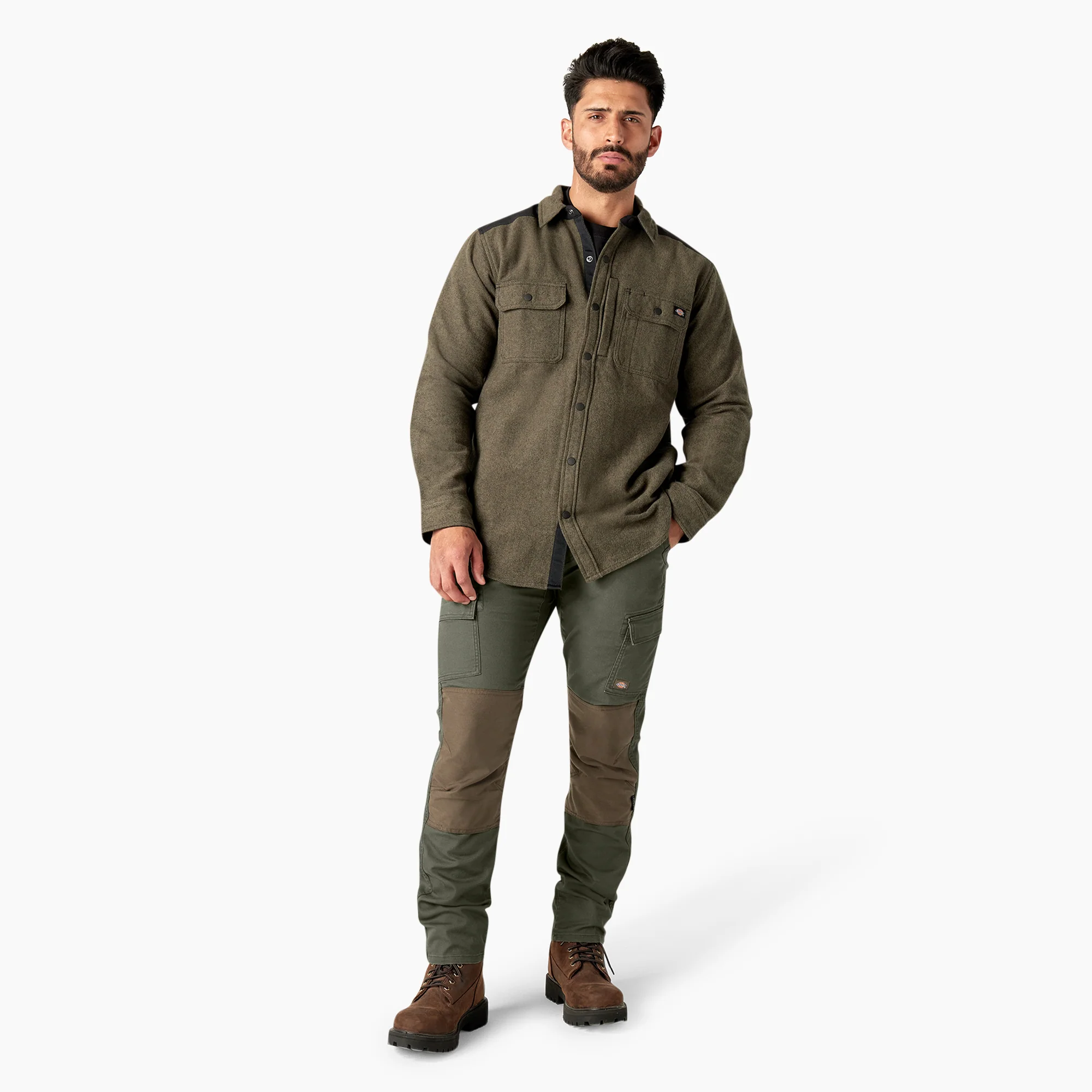 Temp-iQ® 365 Regular Fit Double Knee Tapered Duck Pants - Image 4