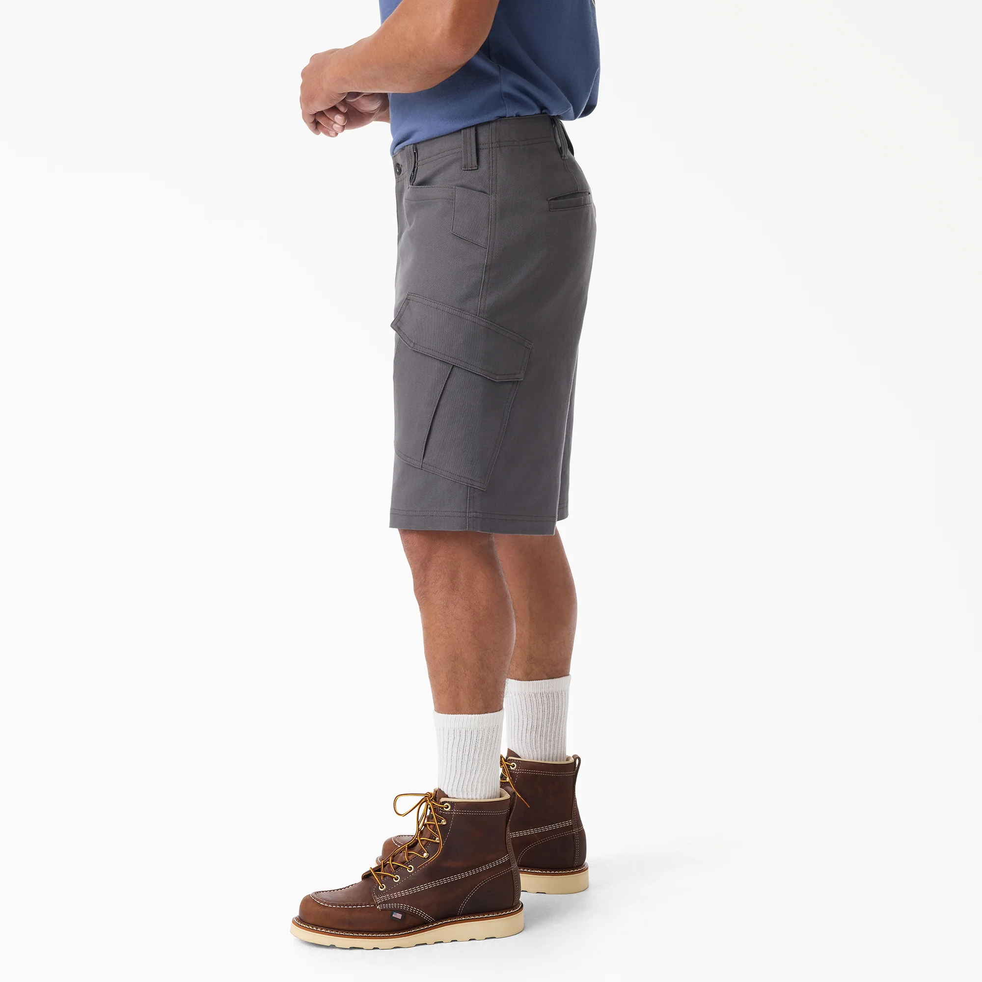 Tradebuilt Duck Canvas Cargo Shorts, 11" - Image 3
