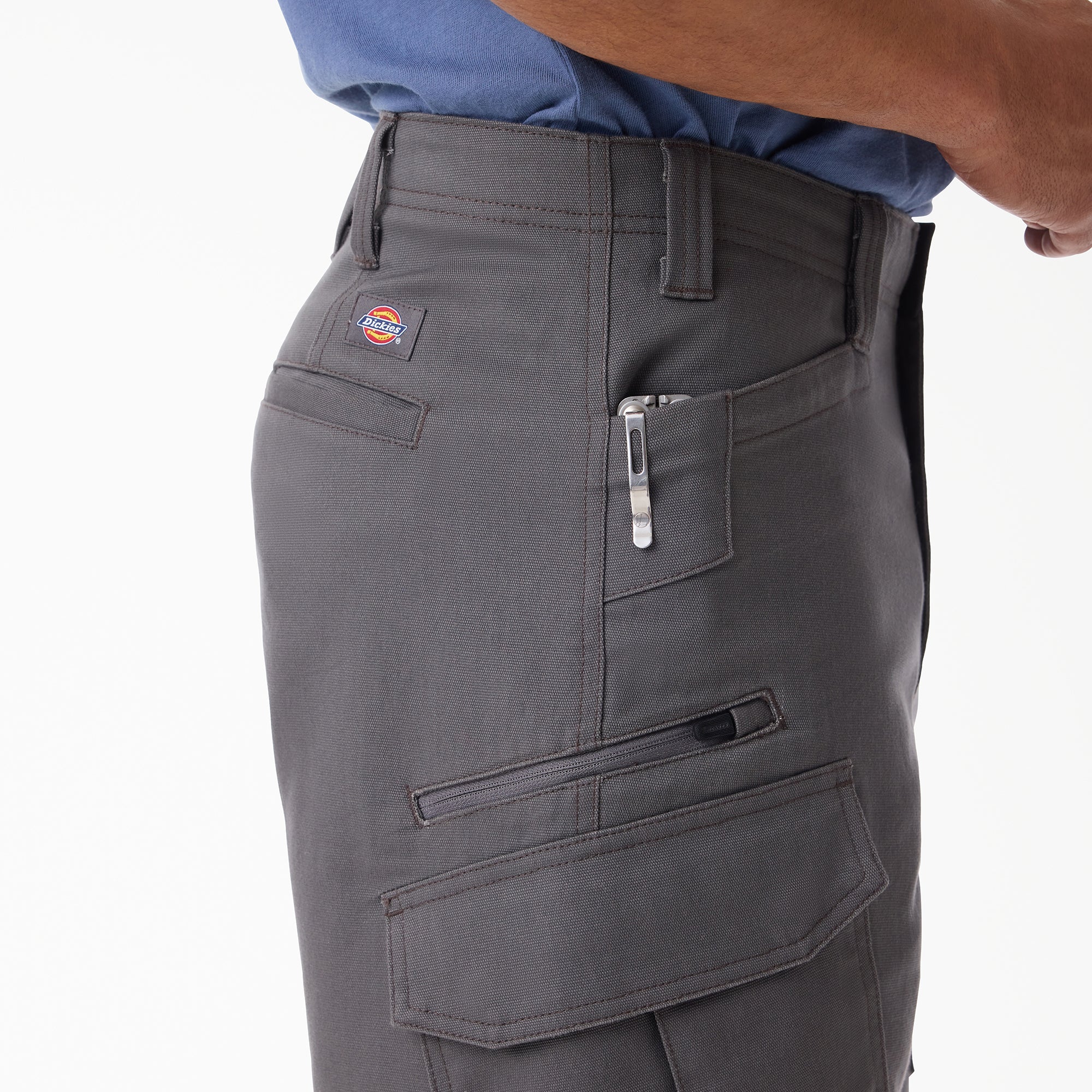 Tradebuilt Duck Canvas Cargo Shorts, 11" - Image 6