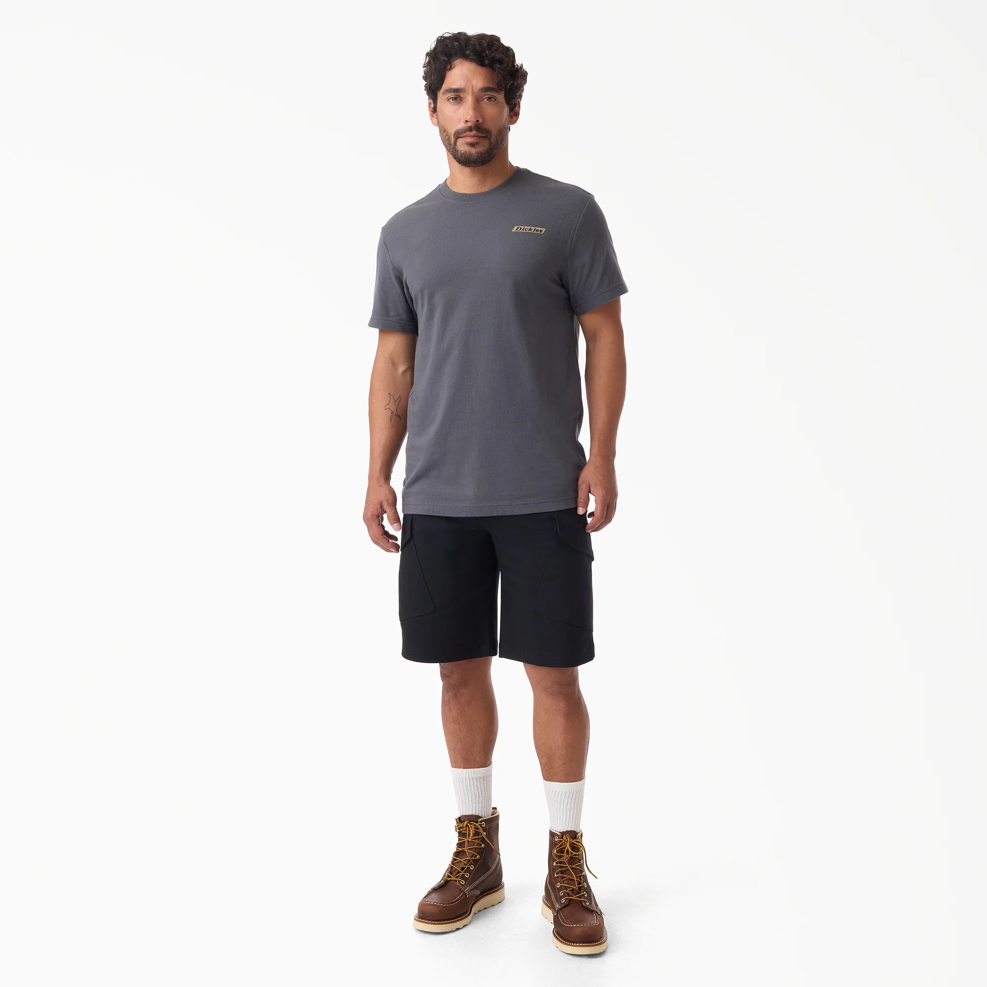 Tradebuilt Duck Canvas Cargo Shorts, 11" - Image 4