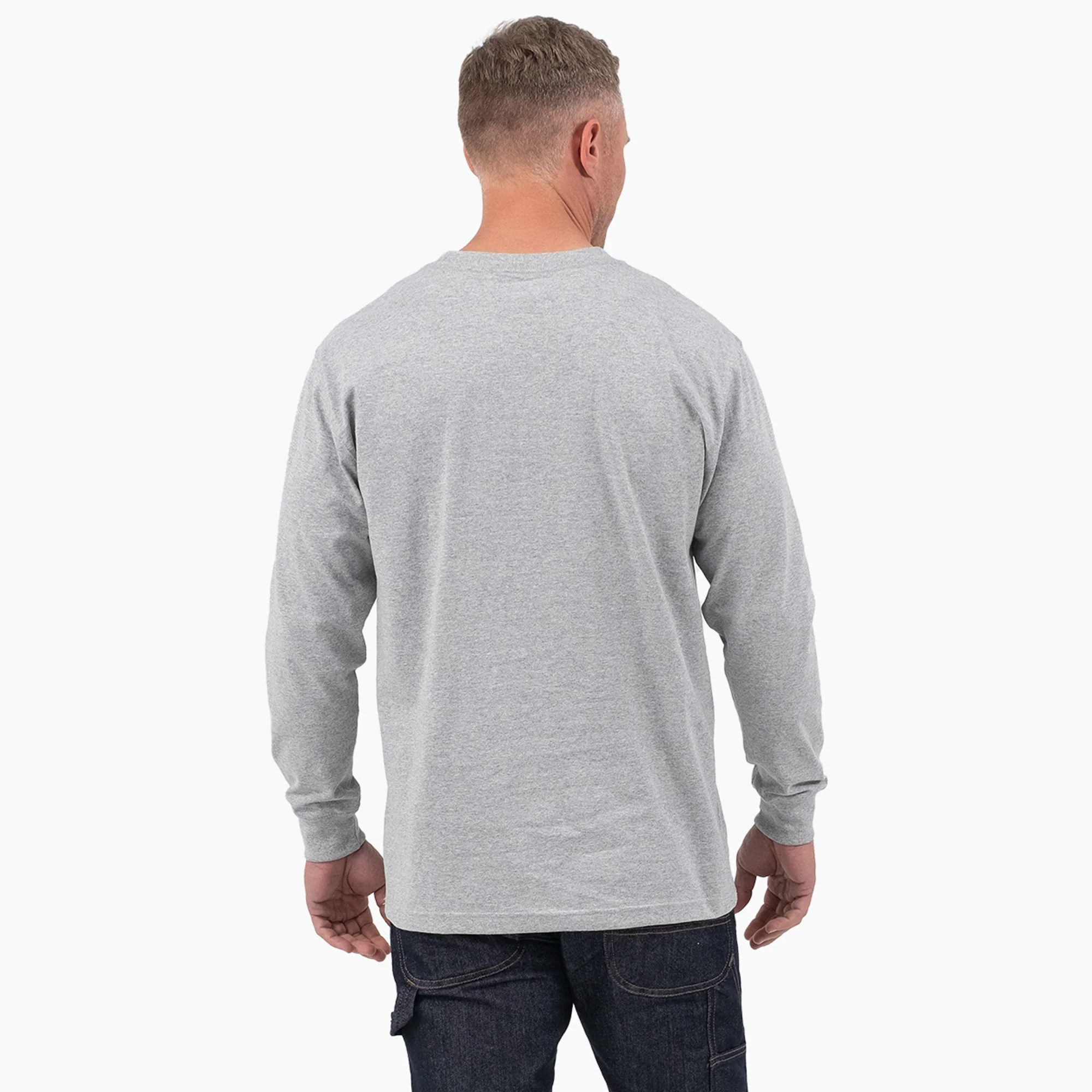Tri-Color Logo Graphic Long Sleeve T-Shirt - Image 2