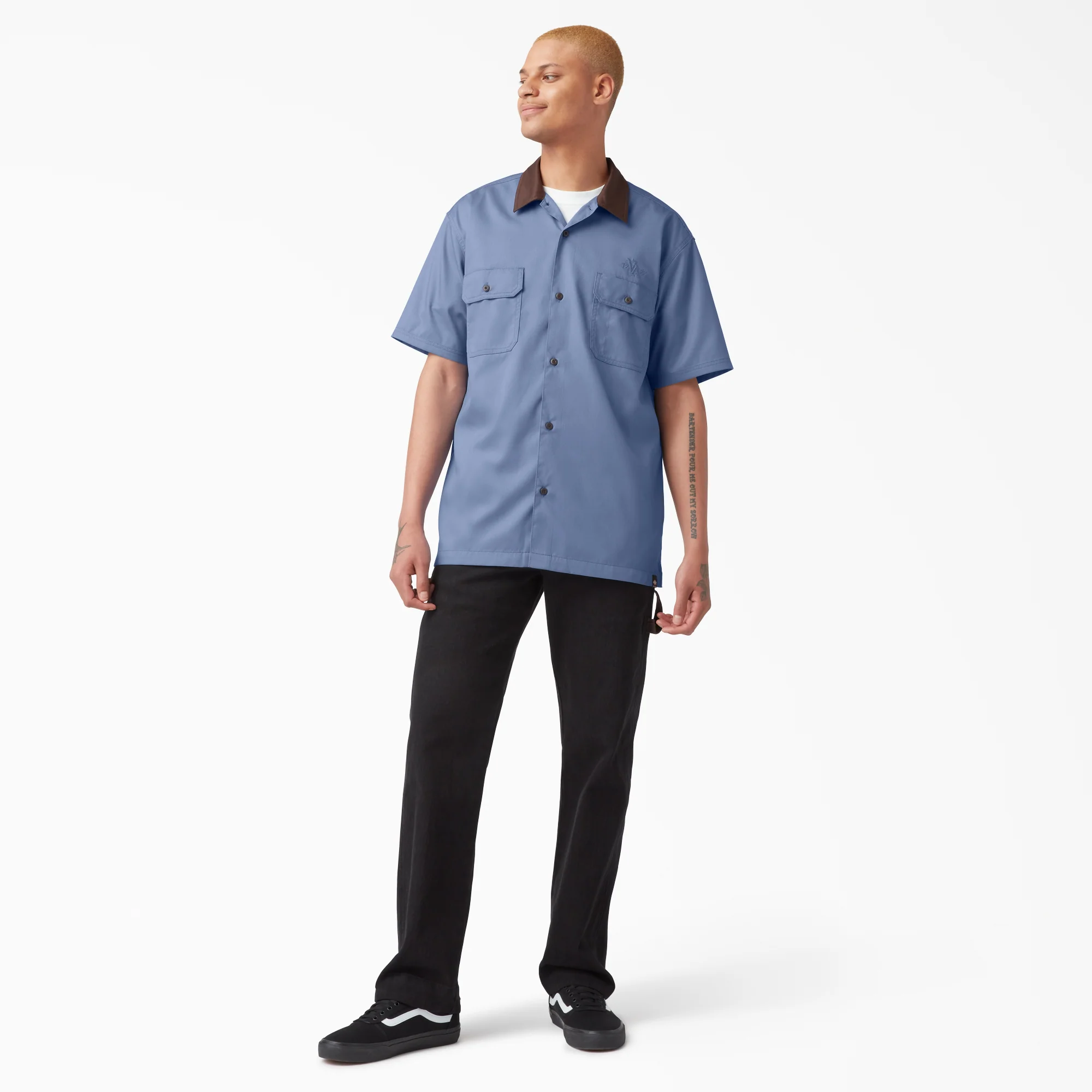 Vincent Alvarez Block Collar Work Shirt - Image 4