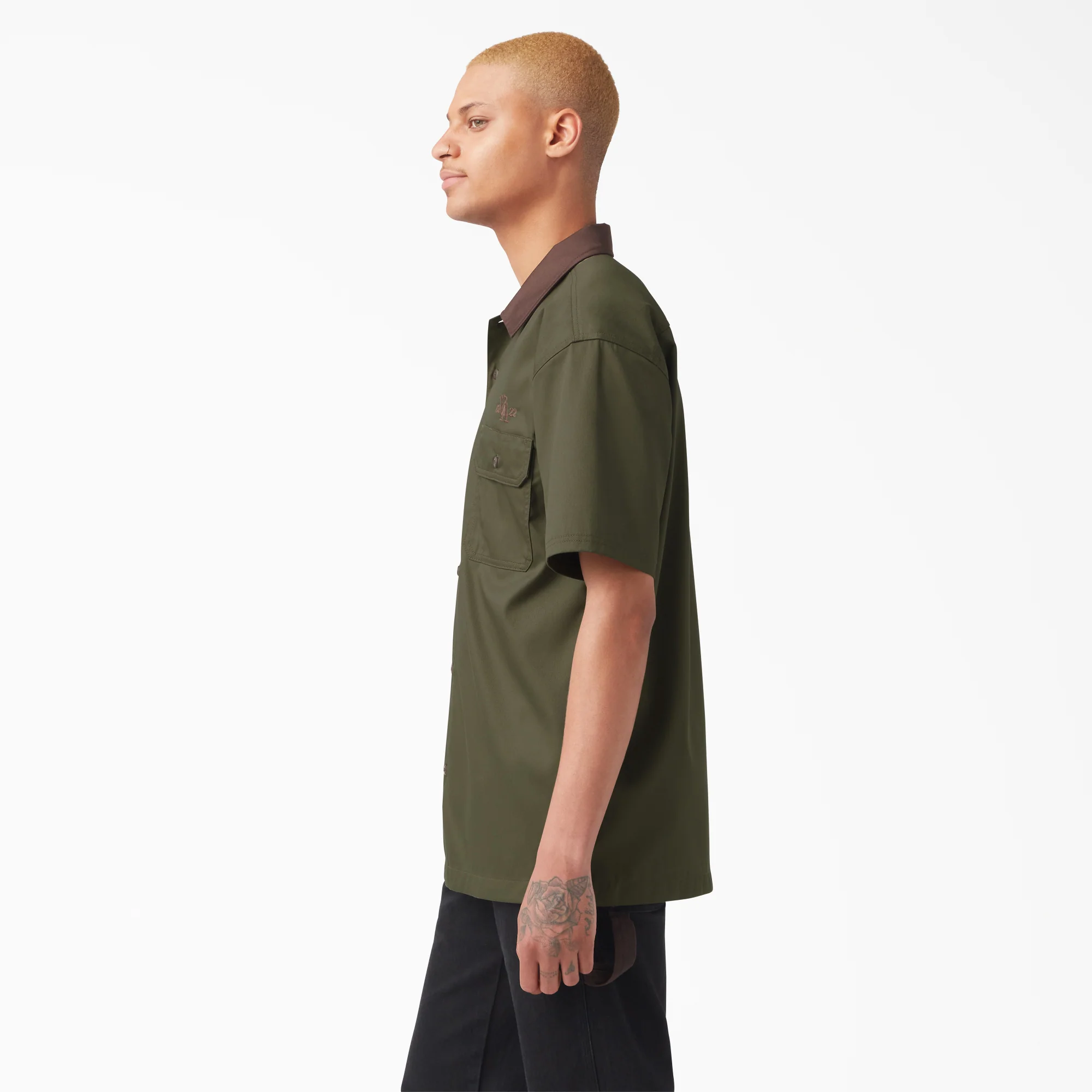 Vincent Alvarez Block Collar Work Shirt - Image 3