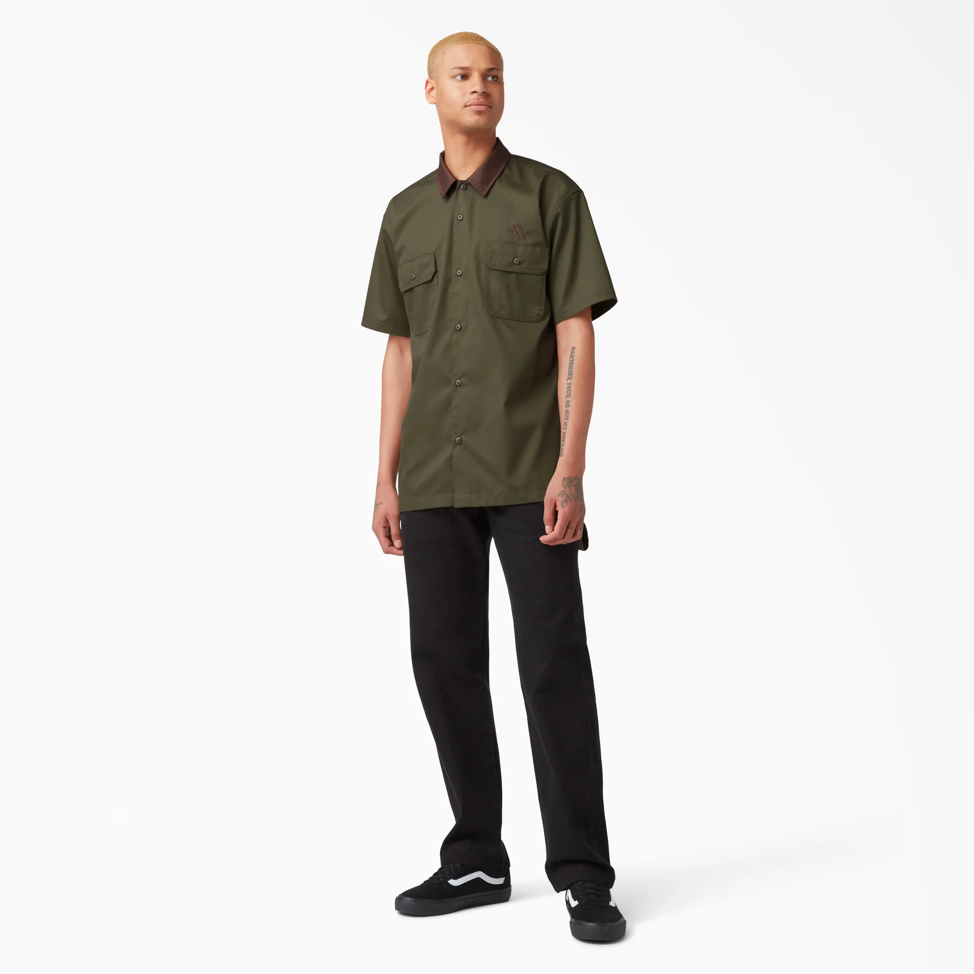 Vincent Alvarez Block Collar Work Shirt - Image 4