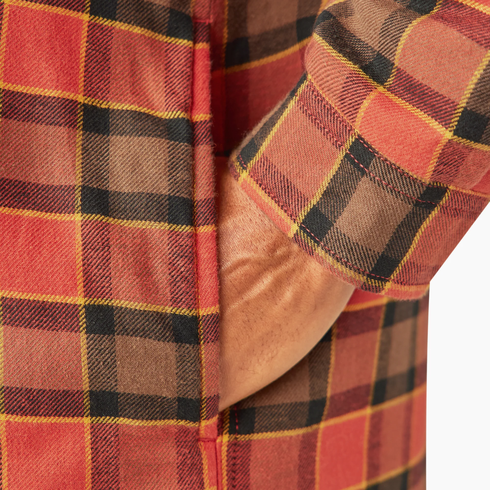 Water Repellent Flannel Hooded Shirt Jacket - Image 9