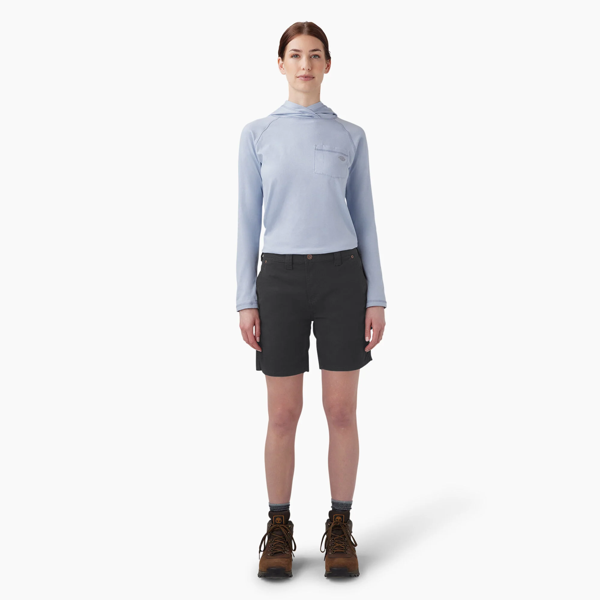 Women’s Duck Carpenter Shorts, 7" - Image 5
