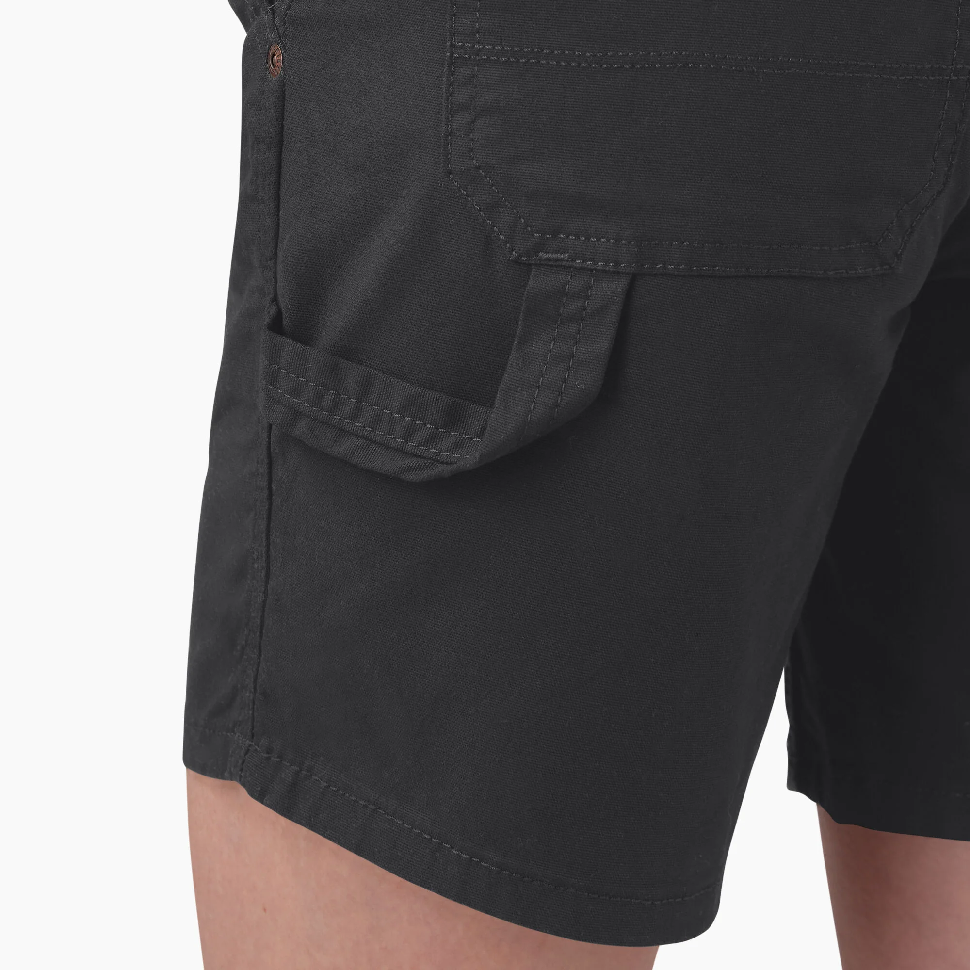 Women’s Duck Carpenter Shorts, 7" - Image 8