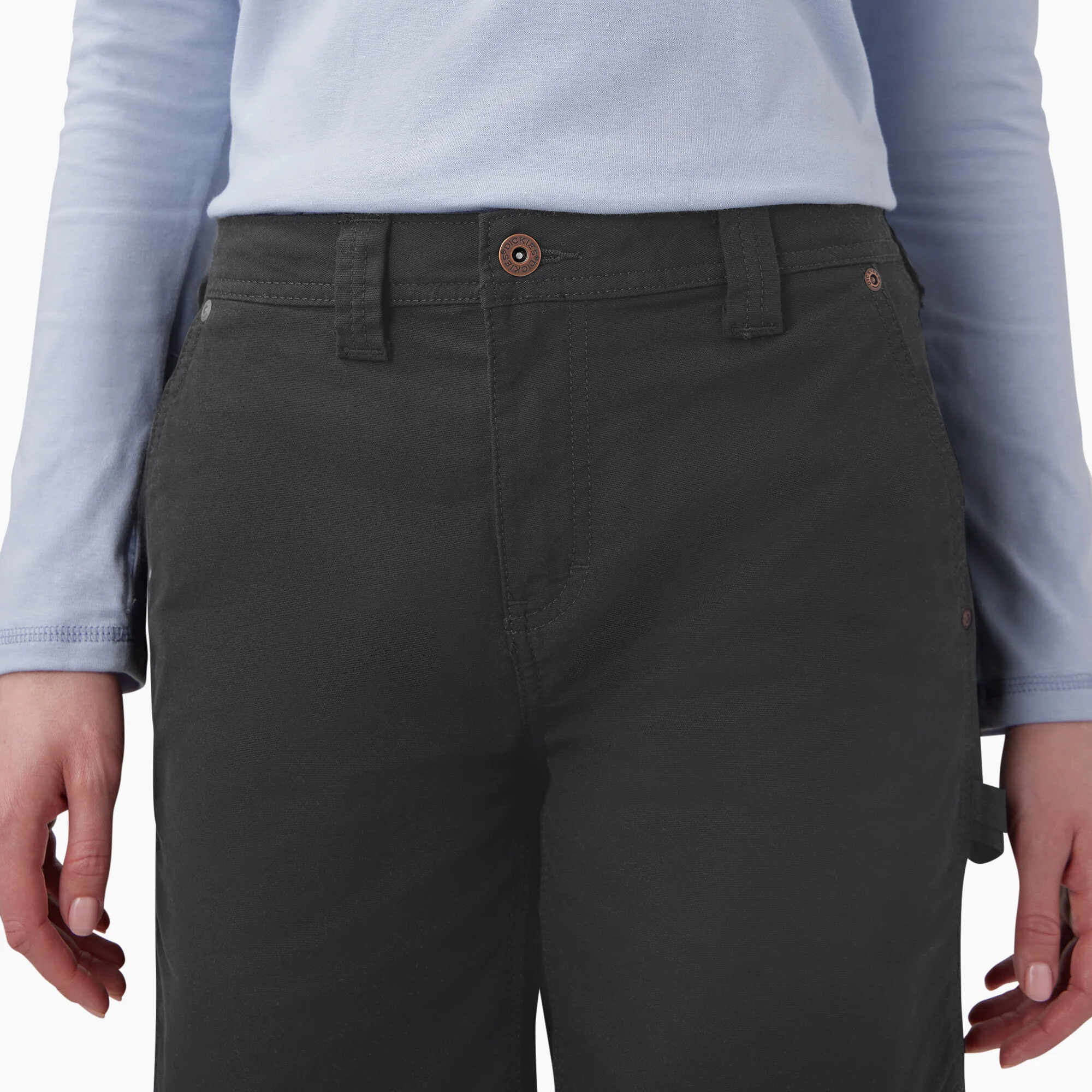 Women’s Duck Carpenter Shorts, 7" - Image 9