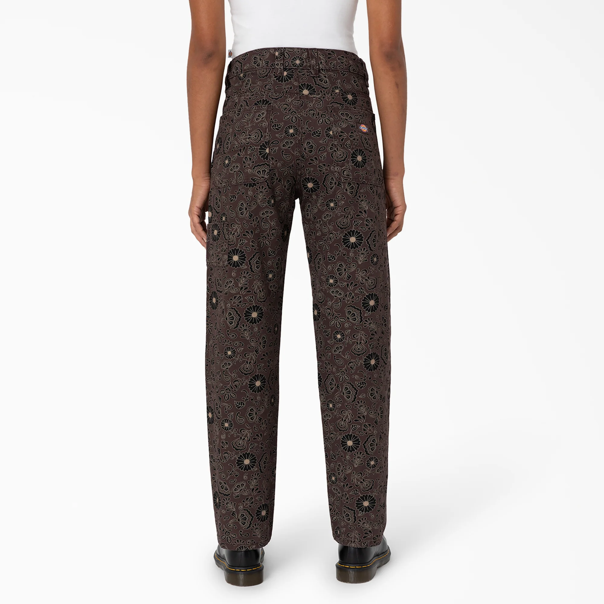 Women’s Ellis Floral Duck Canvas Pants - Image 2