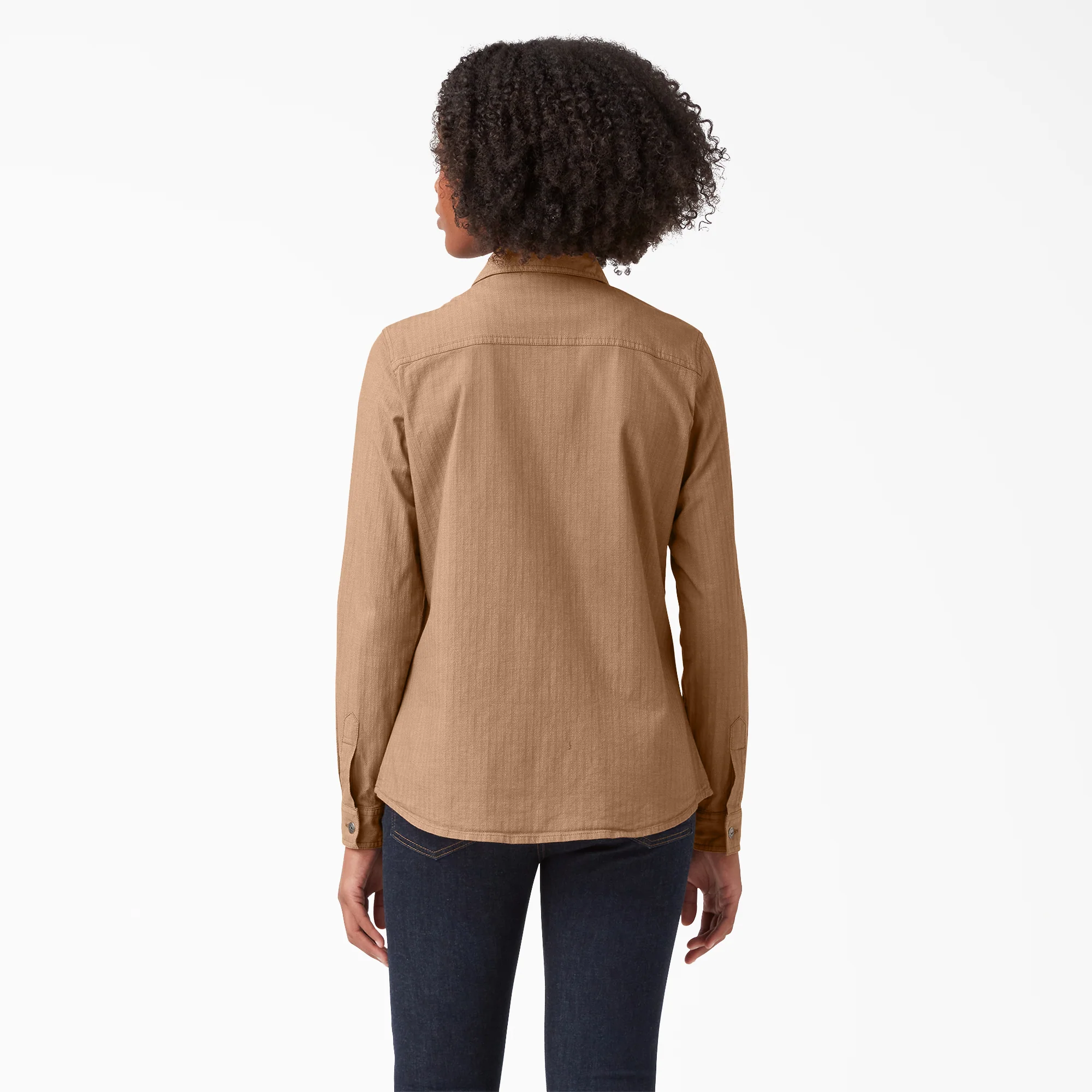 Women’s Long Sleeve Roll-Tab Work Shirt - Image 2