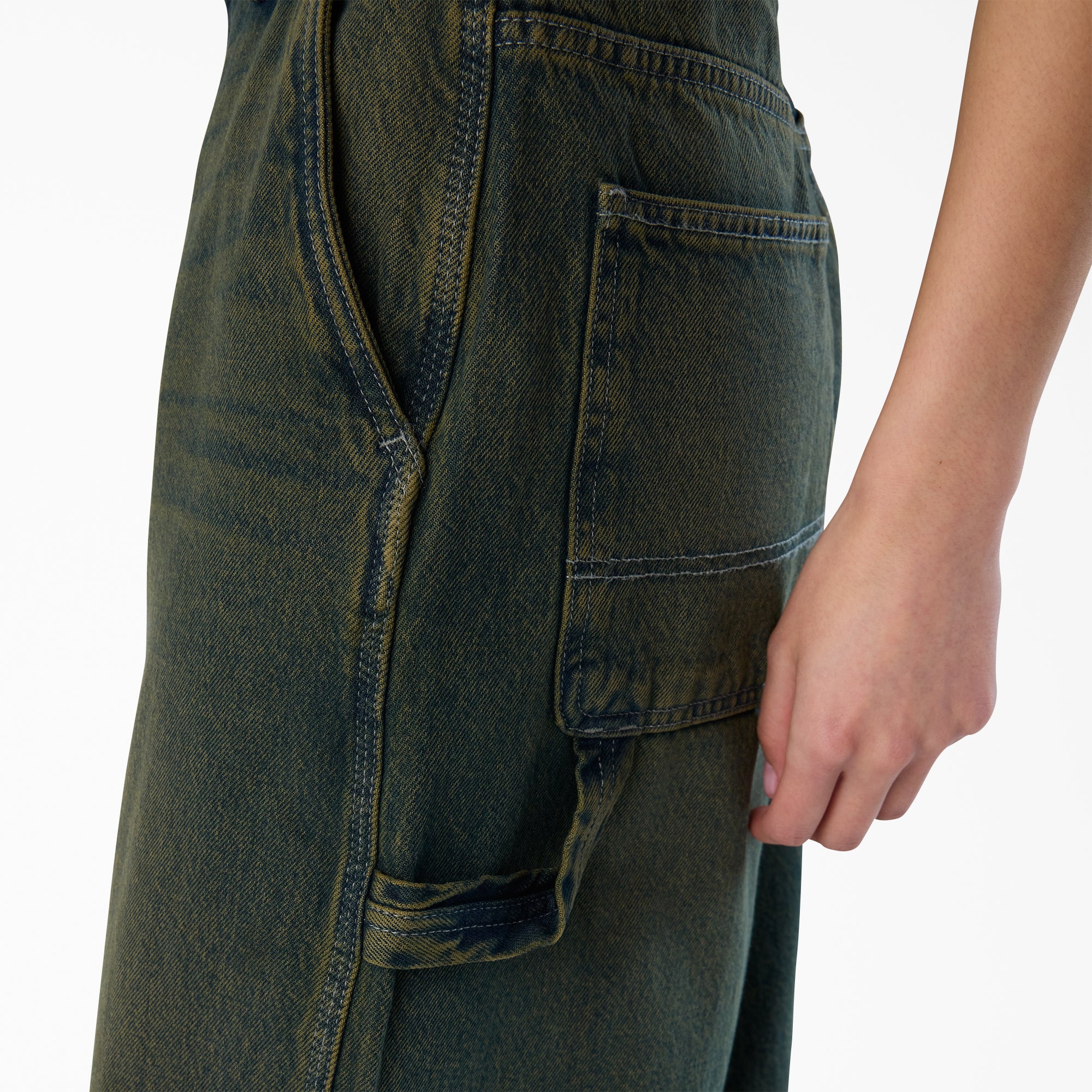 Women’s Loose Fit Denim Carpenter Jeans - Image 6