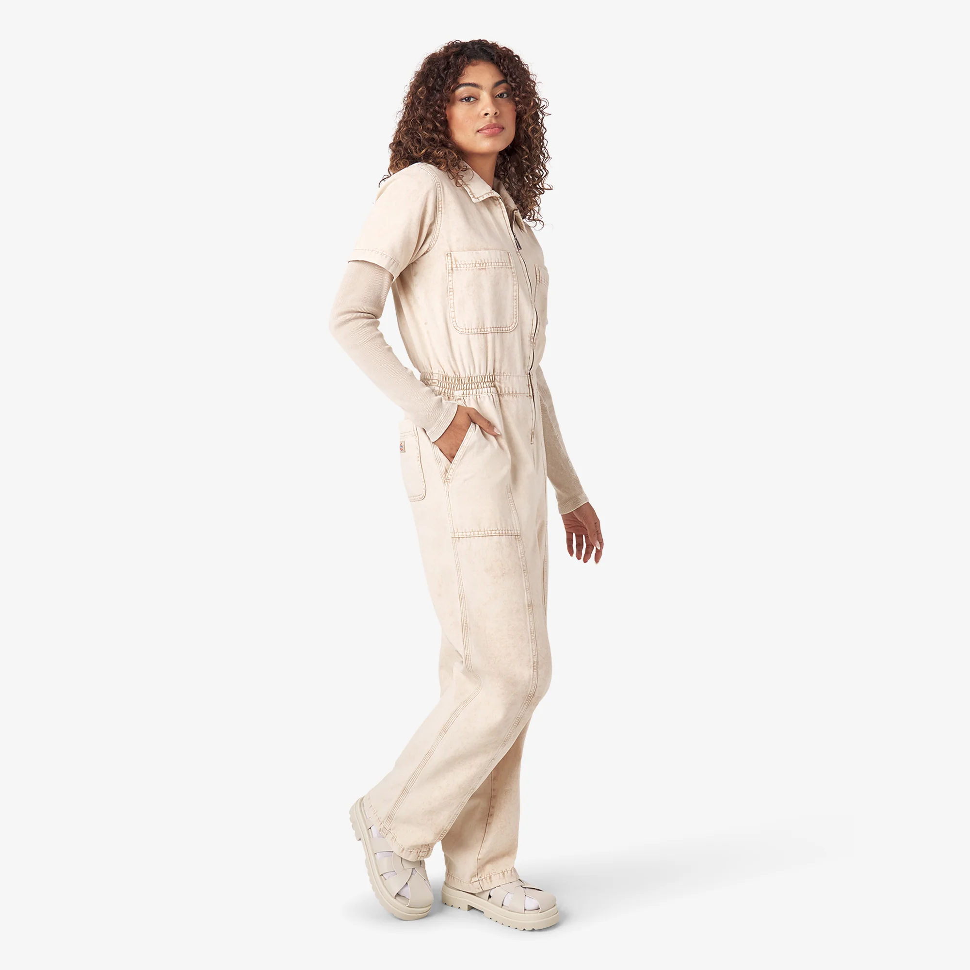 Women’s Newington Duck Canvas Coveralls - Image 4