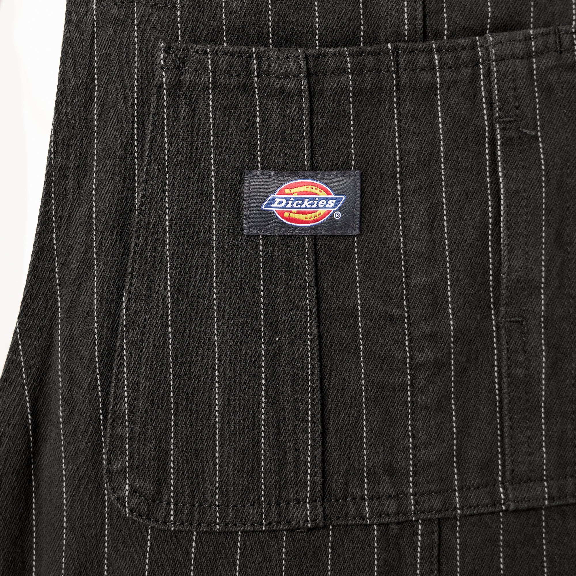 Women’s Pinstripe Service Bib Overalls - Image 10