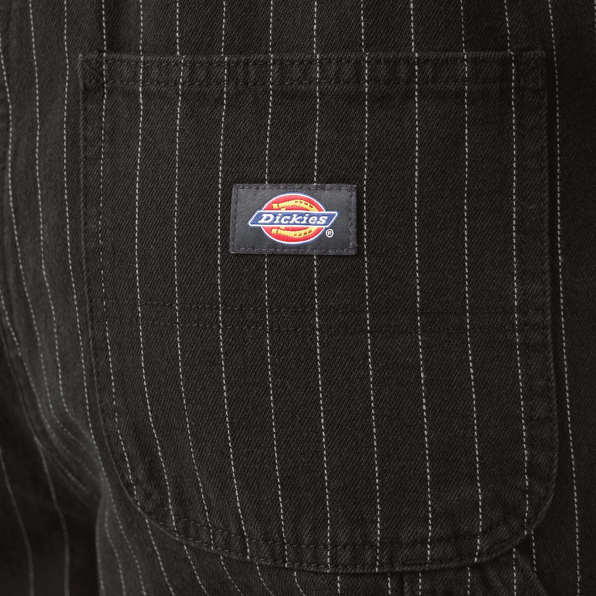 Women’s Pinstripe Service Bib Overalls - Image 7