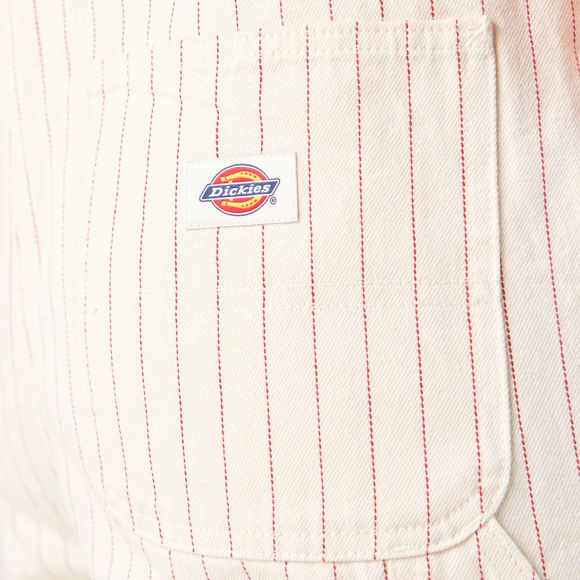 Women’s Pinstripe Service Bib Overalls - Image 11