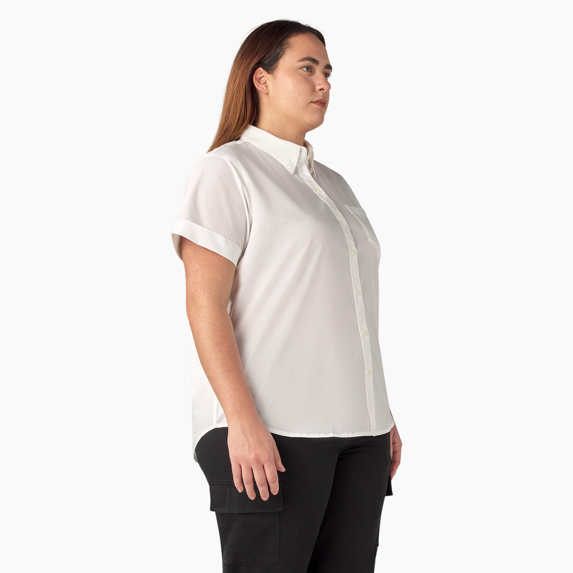 Women’s Plus Button-Up Shirt - Image 4